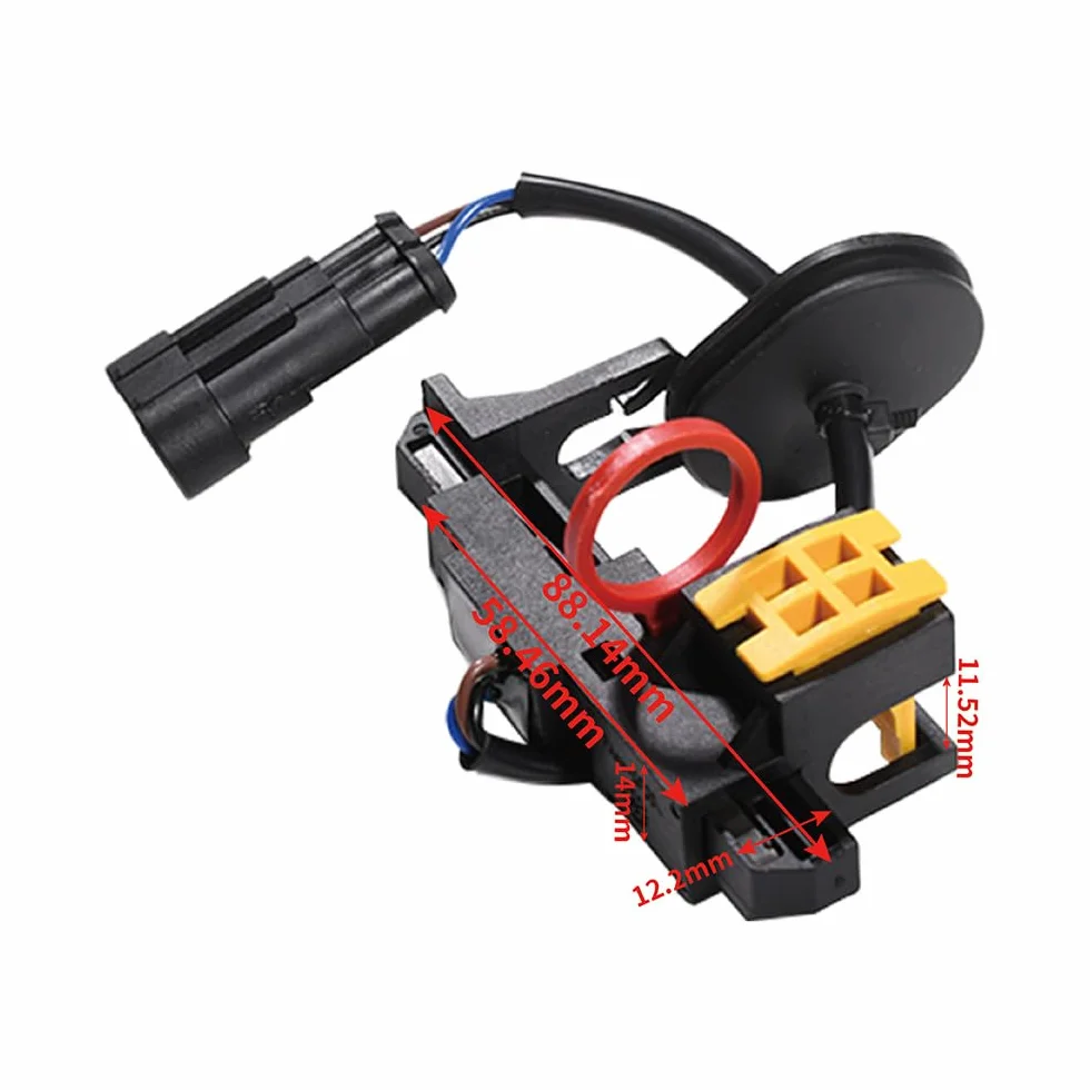 Sensore di posizione del cambio Stop Start compatibile con Alfa Romeo Giulietta 55228312
