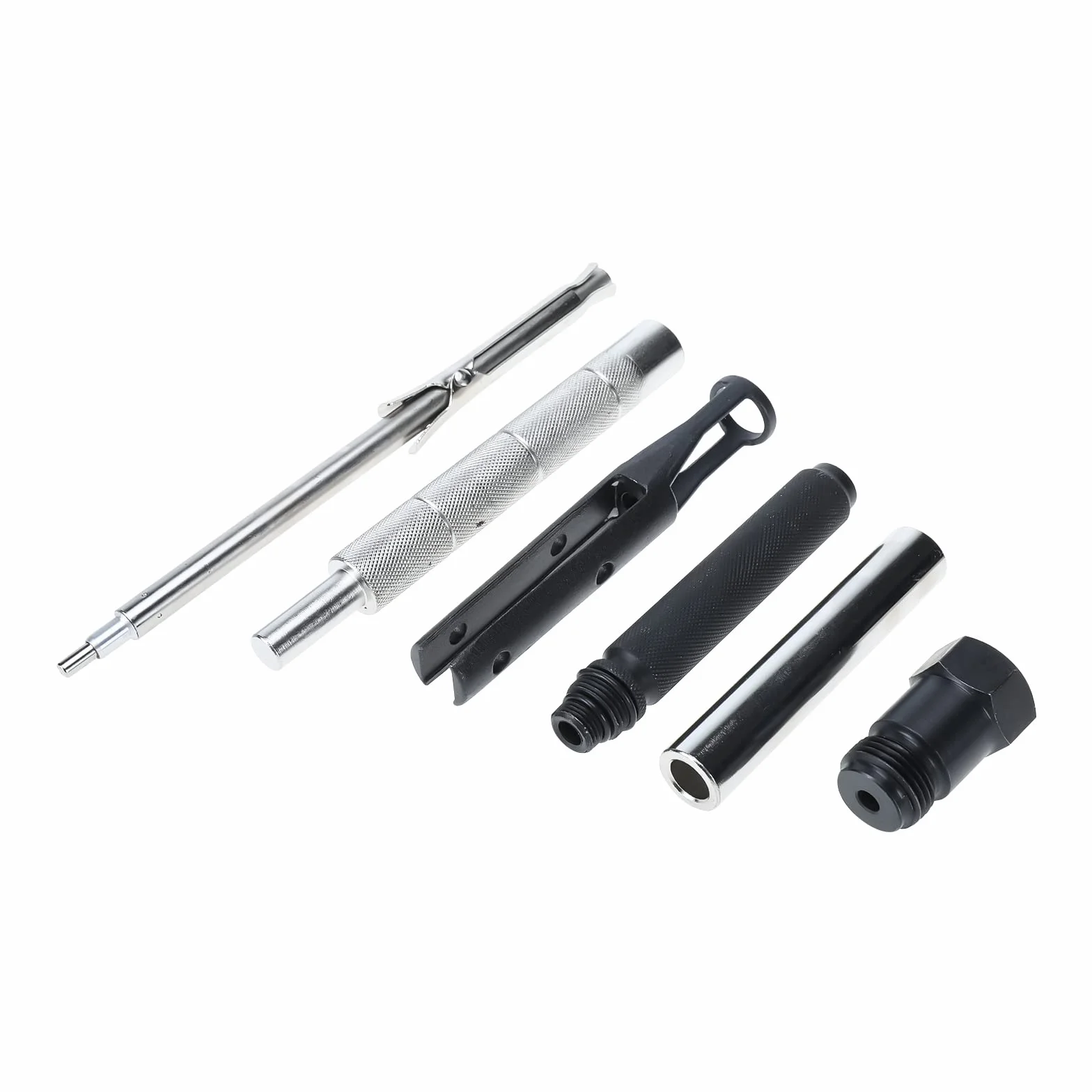 BOOMSTART Set di riparazione della testa del cilindro del compressore della molla della valvola Kit di strumenti di rimozione della molla Estrattori della guarnizione dello stelo della valvola per