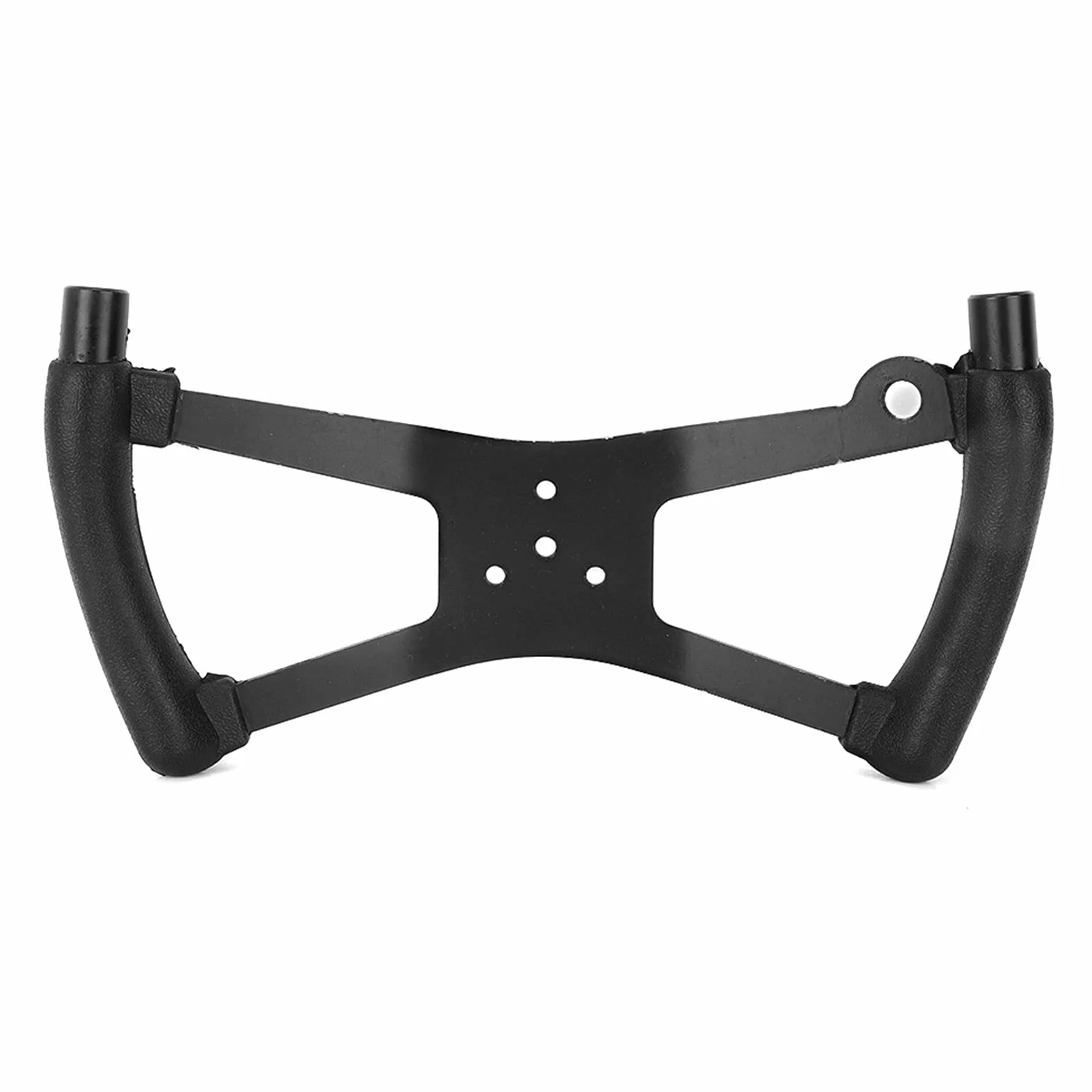 Akozon Volante Stile H per Racing Kart Go Cart Accessorio per la Modifica Dell'auto Nero
