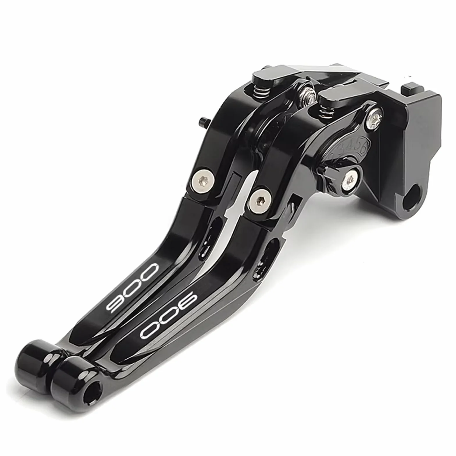 Kawasaki Z900 CNC Regolabile Pieghevole Estensibile Leve Freno Frizione Moto Nero 2017-2024