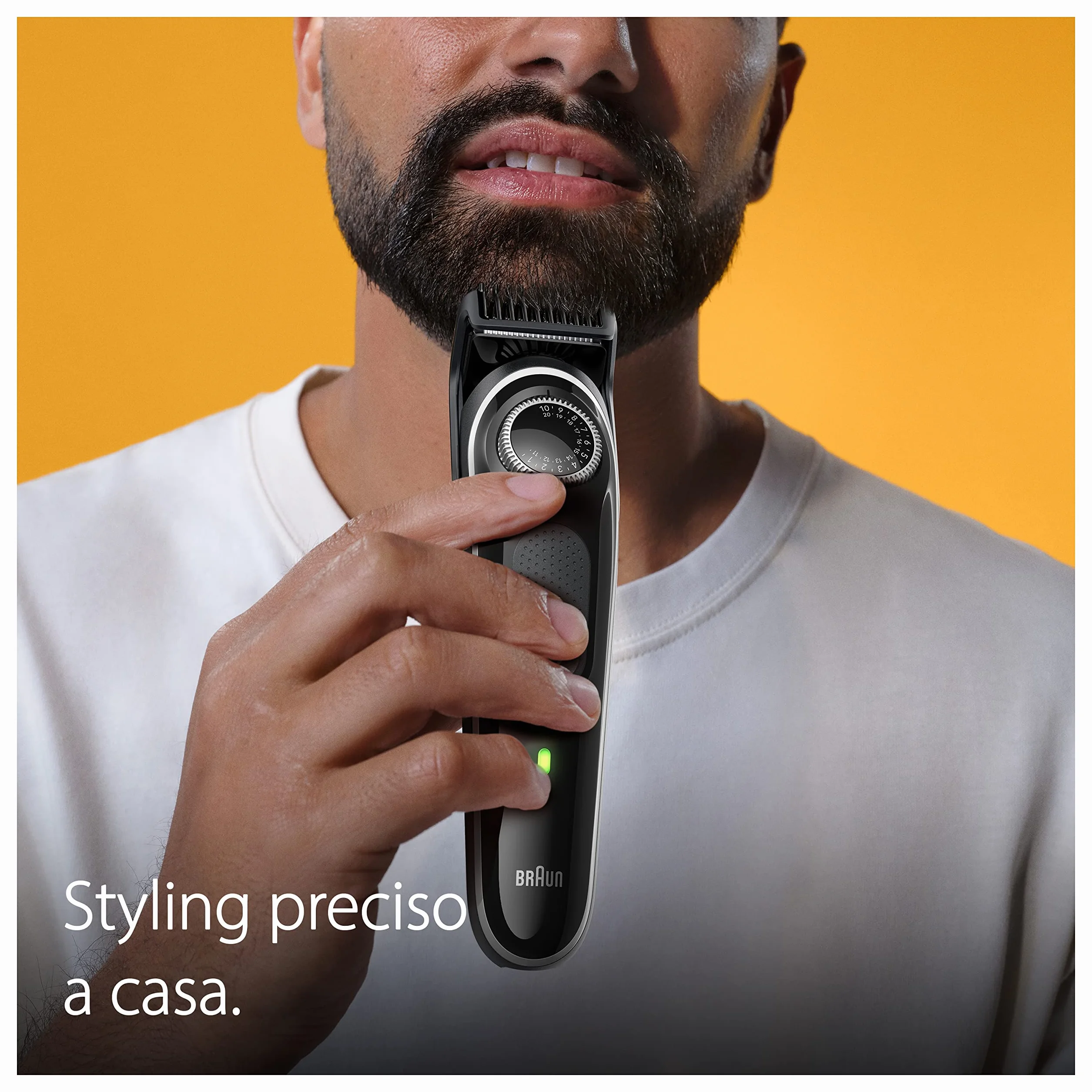 Braun Series 3 Rasoio Elettrico Barba BT3440 Nero 40 Lunghezze 80 Minuti Senza Fili