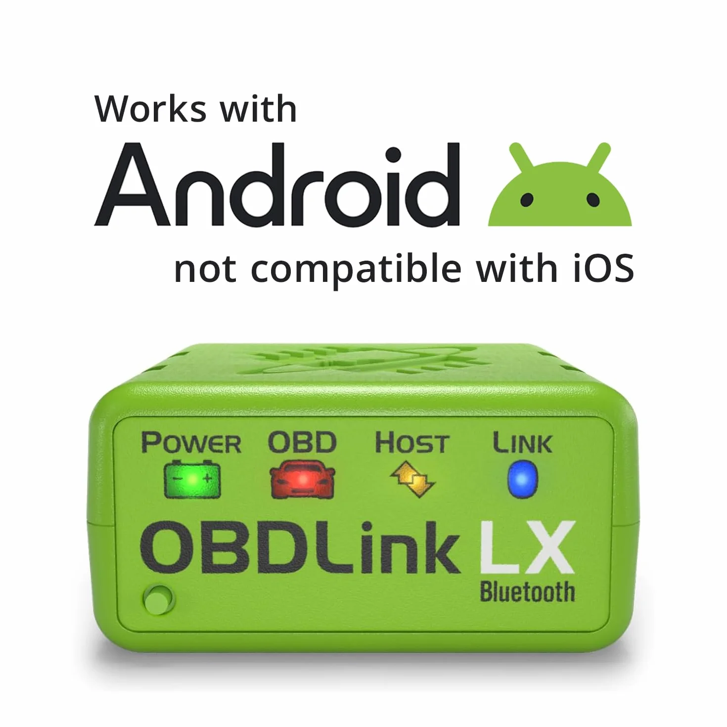 ScanTool OBDlink LX 427201 Strumento di scansione OBD-II Bluetooth professionale per Android e Windows