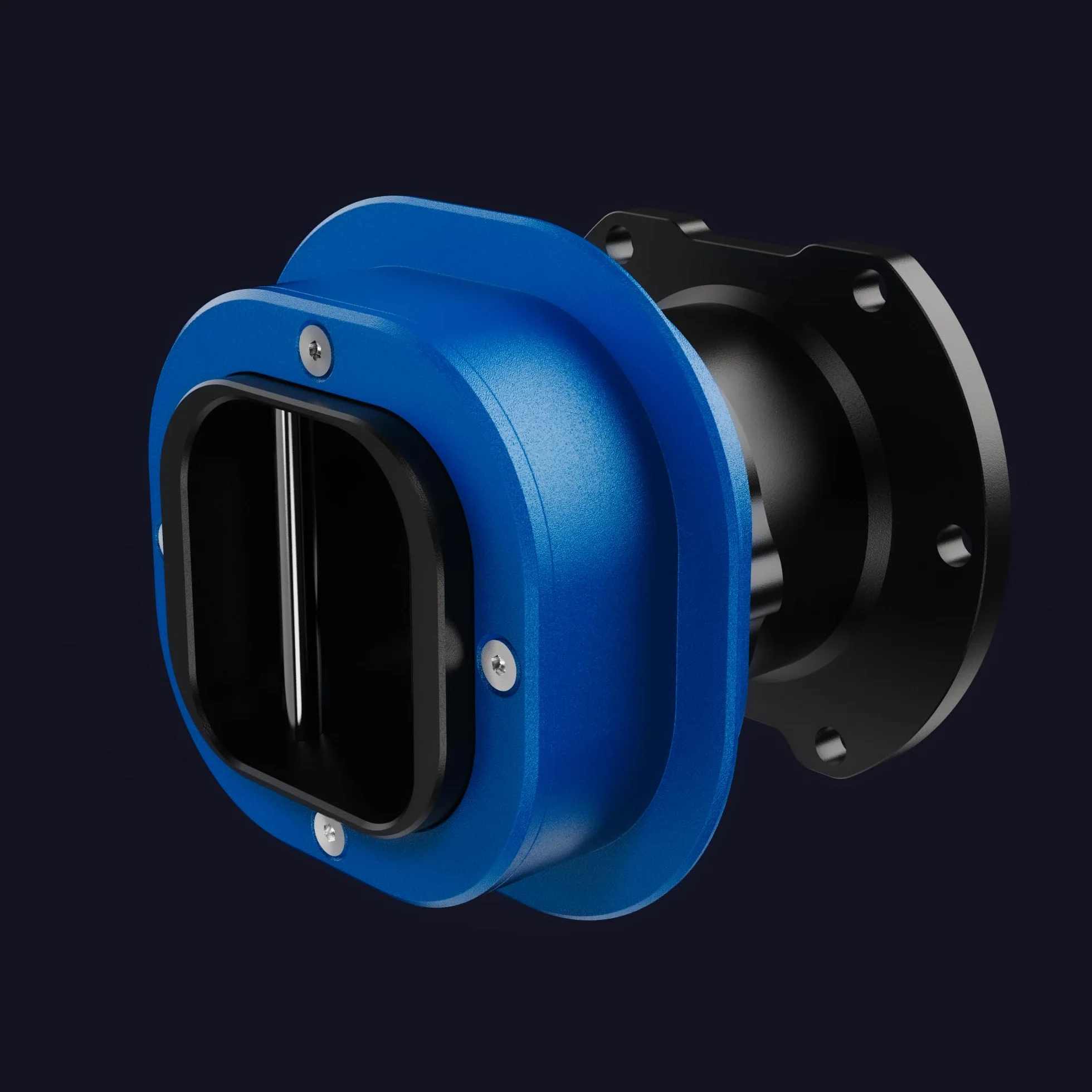 QR2 Racing Lati del Volante Adattati per Fanatec Racing Wheel QR2 Pro Quick Release Struttura Stabile Lavorazione CNC e Anodizzato Blu