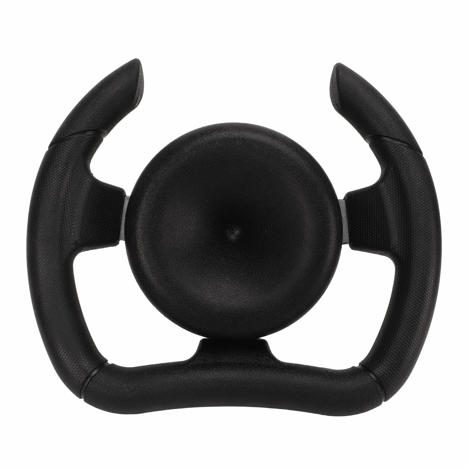 Volante da Corsa 277 mm Nero Ergonomico per Kart e Veicoli a 4 Ruote