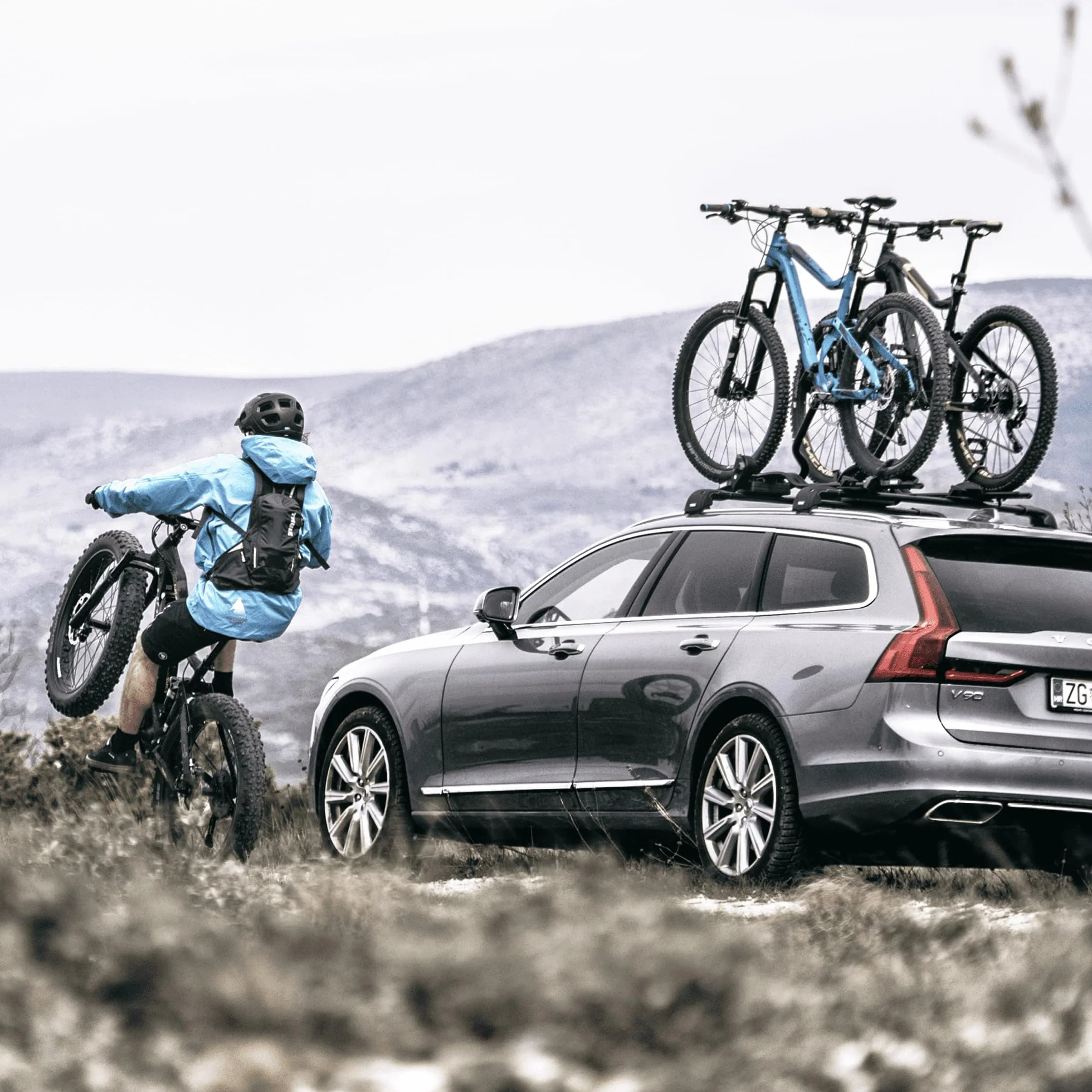 Thule Proride Portabici da Tetto Black/Aluminum One-Size