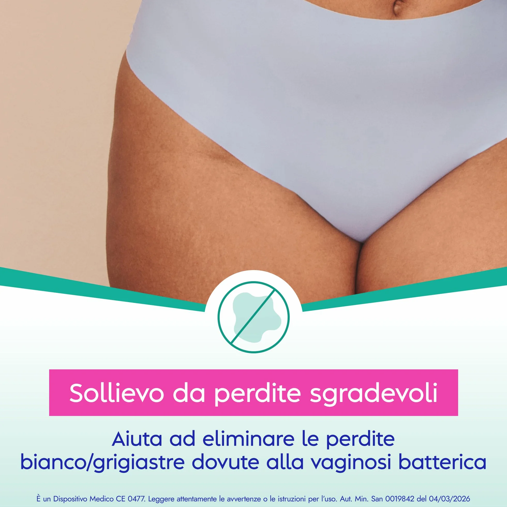 Vagisil Vaginosi Batterica Gel 7 tubi monodose trattamento odori perdite prurito