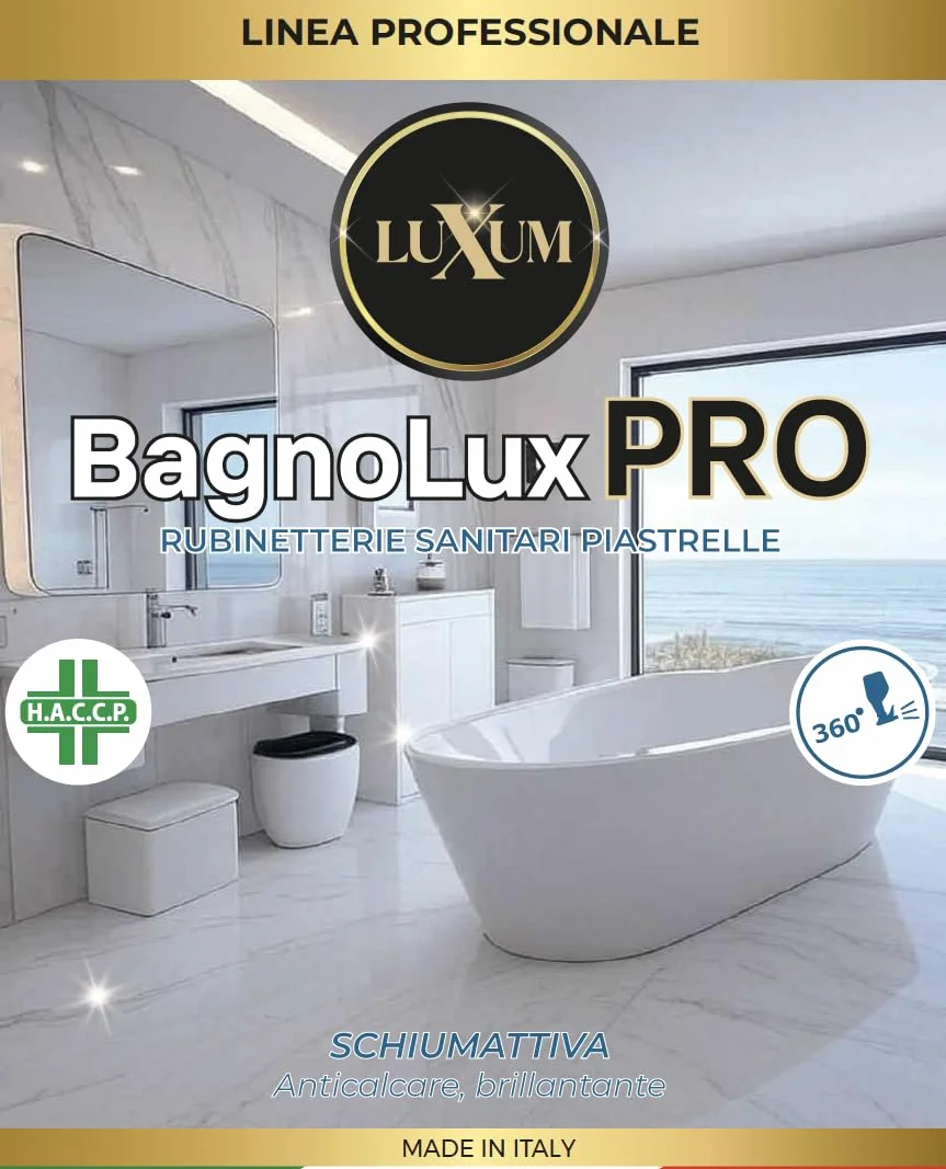 BagnoLux PRO Detergente schiumogeno HACCP 750 ml