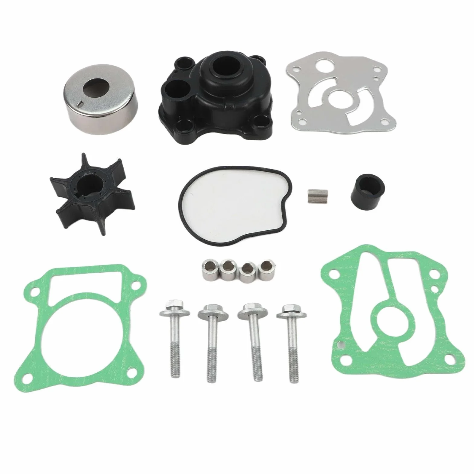 Honda Kit di ricambio girante pompa acqua fuoribordo 40 hp 50 hp BF35A BF40A BF40D BF45A BF50A BF50D con guarnizioni