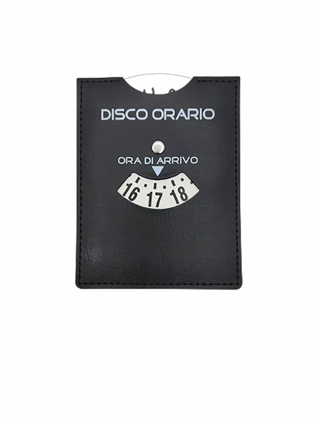 Disco Orario Parcheggio 8-20 Europeo Unificato Timer Auto Camion Camper Nero