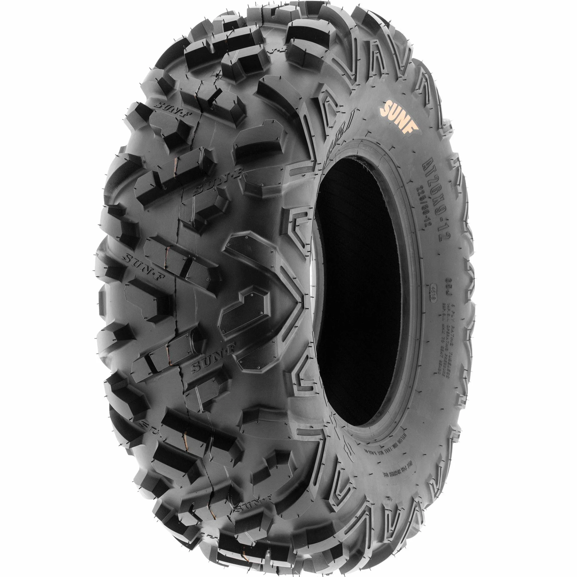 SunF A051 25x8-12 & 25x10-12 Power.II Quad ATV UTV Pneumatici sportivi 6PR TL, set di 4 pezzi