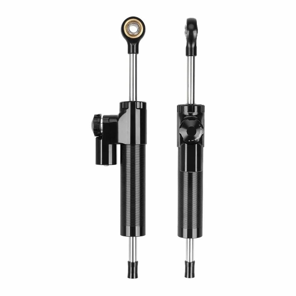 Sterzo per Kukirin G3 Pro 2024, STO?d?mpfer Stabilizzatore con sterzo pr?ciser e sistema a basse vibrazioni, in alluminio + plastica, 560 g, nero/rosso