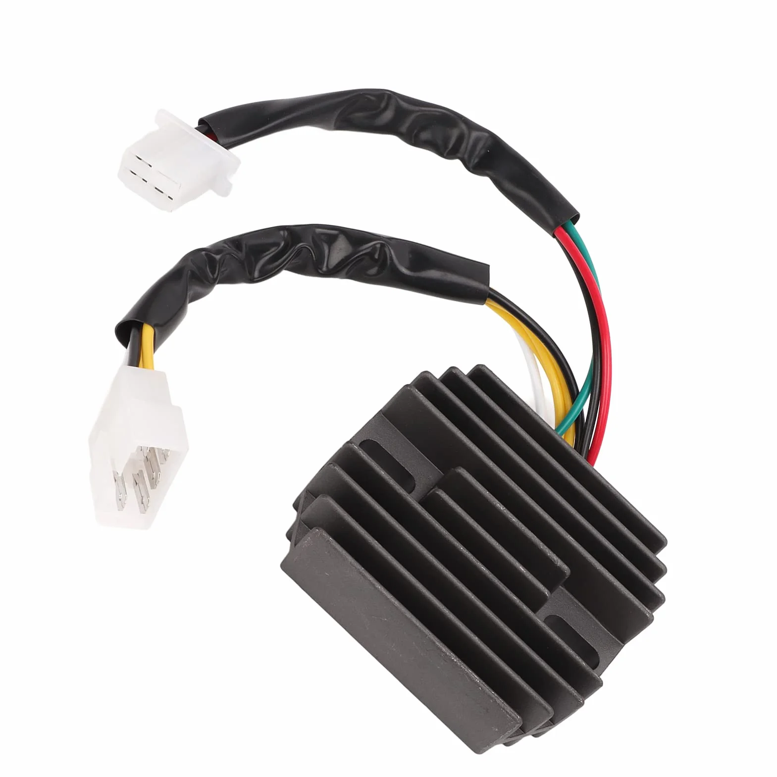 Raddrizzatore Regolatore 12V Raddrizzatore di Tensione per Moto in Lega di Alluminio 31600 Ma6 000 Carica Stabile Dissipazione del Calore Installazione Semplice per CB700SC CB750 CB900 CB1000C