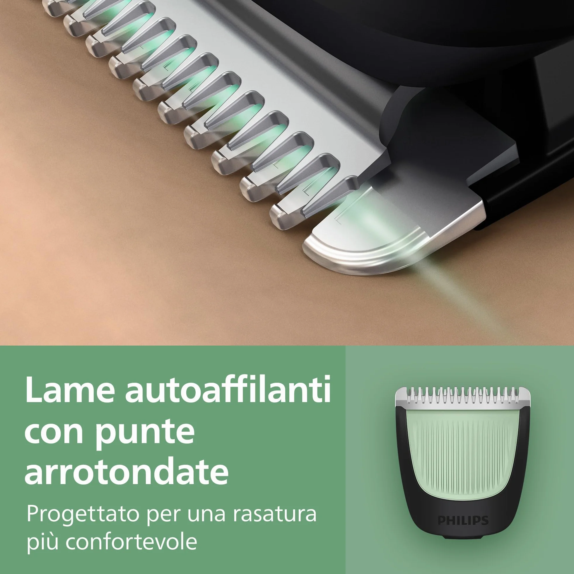 Philips Multigroom Serie 3000 9 in 1 Rifinitore Barba Capelli Corpo MG3946/15