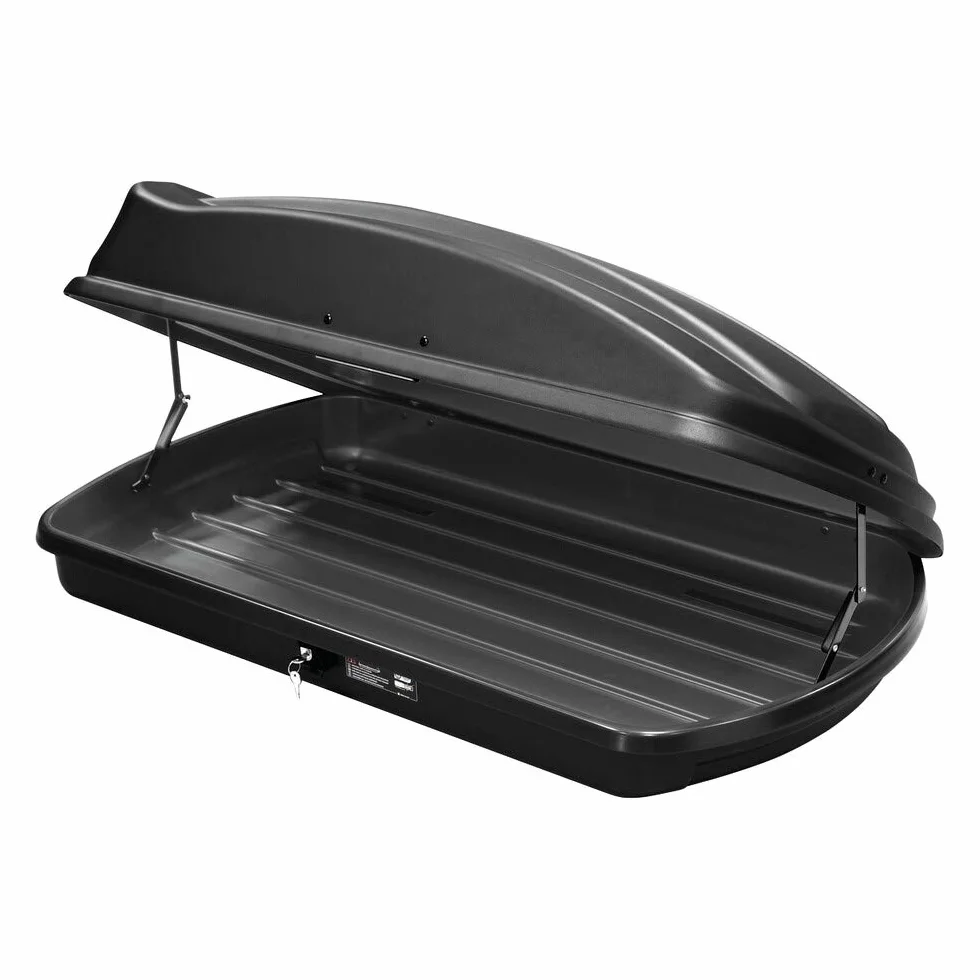 NORDRIVE Box Tetto per Auto 333 L ABS Nero Goffrato