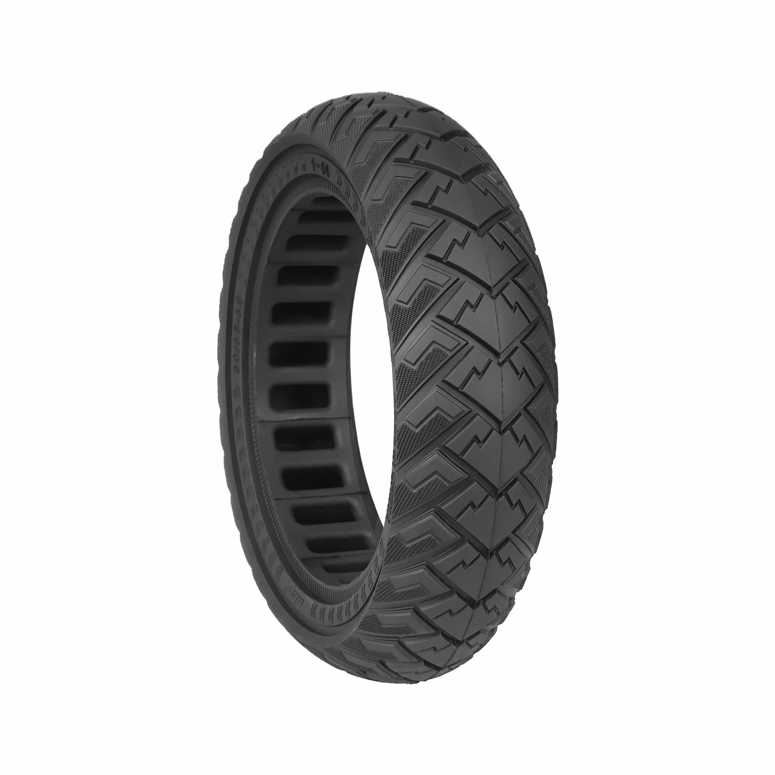 TREFAN Gomma Piena 60/65-6,9, 10 Pollici per Scooter Elettrico Ninebot Max G2/G65, Pneumatici Solidi Antiscivolo, Antiforatura, Ruote di Ricambio (Nero, 1)