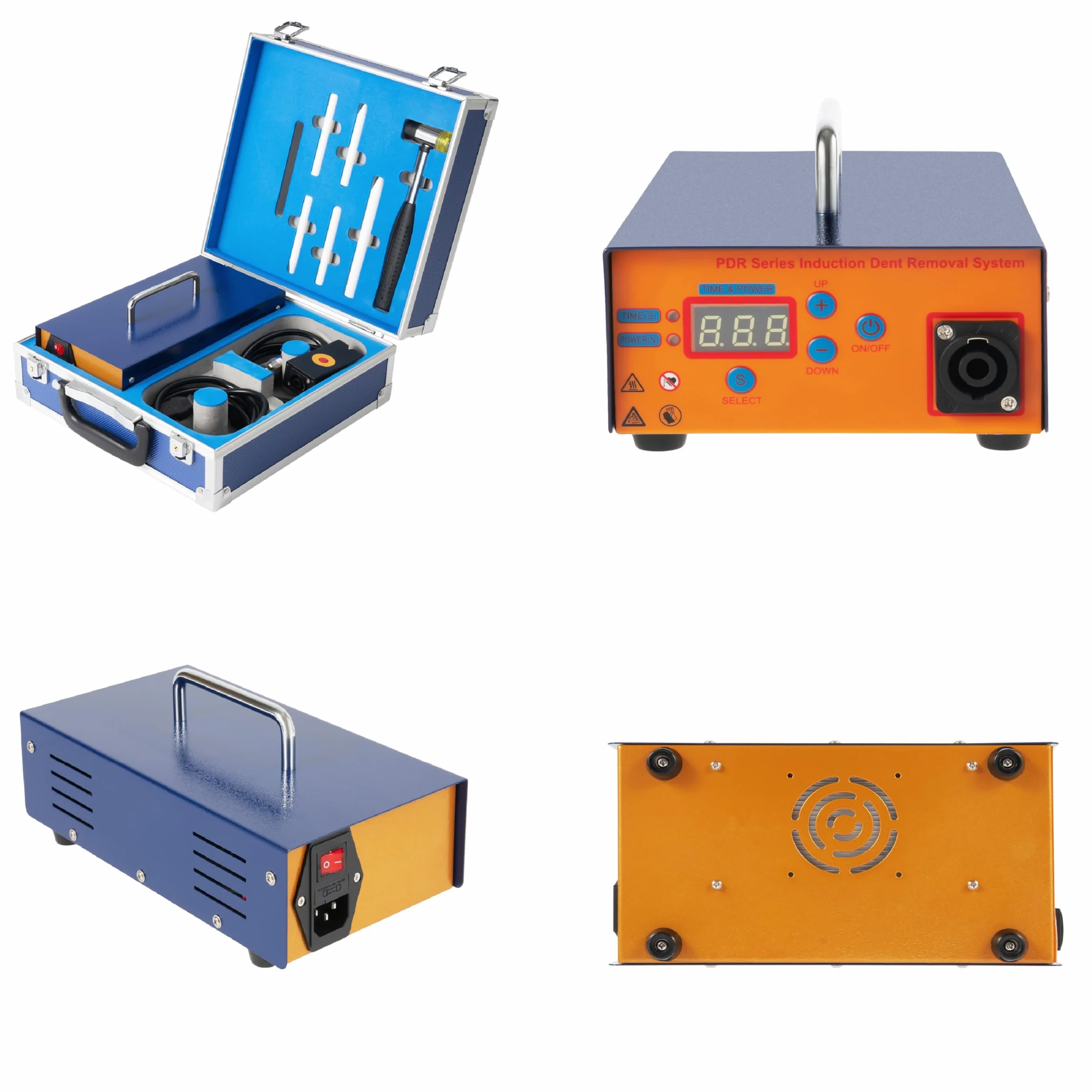 Dispositivo di Riscaldamento a Induzione per Riparazione di Ammaccature Auto PDR Riscaldamento a Induzione 1380W Hot Box Strumento di Riparazione per Ammaccature Senza Vernice Auto Strumento di