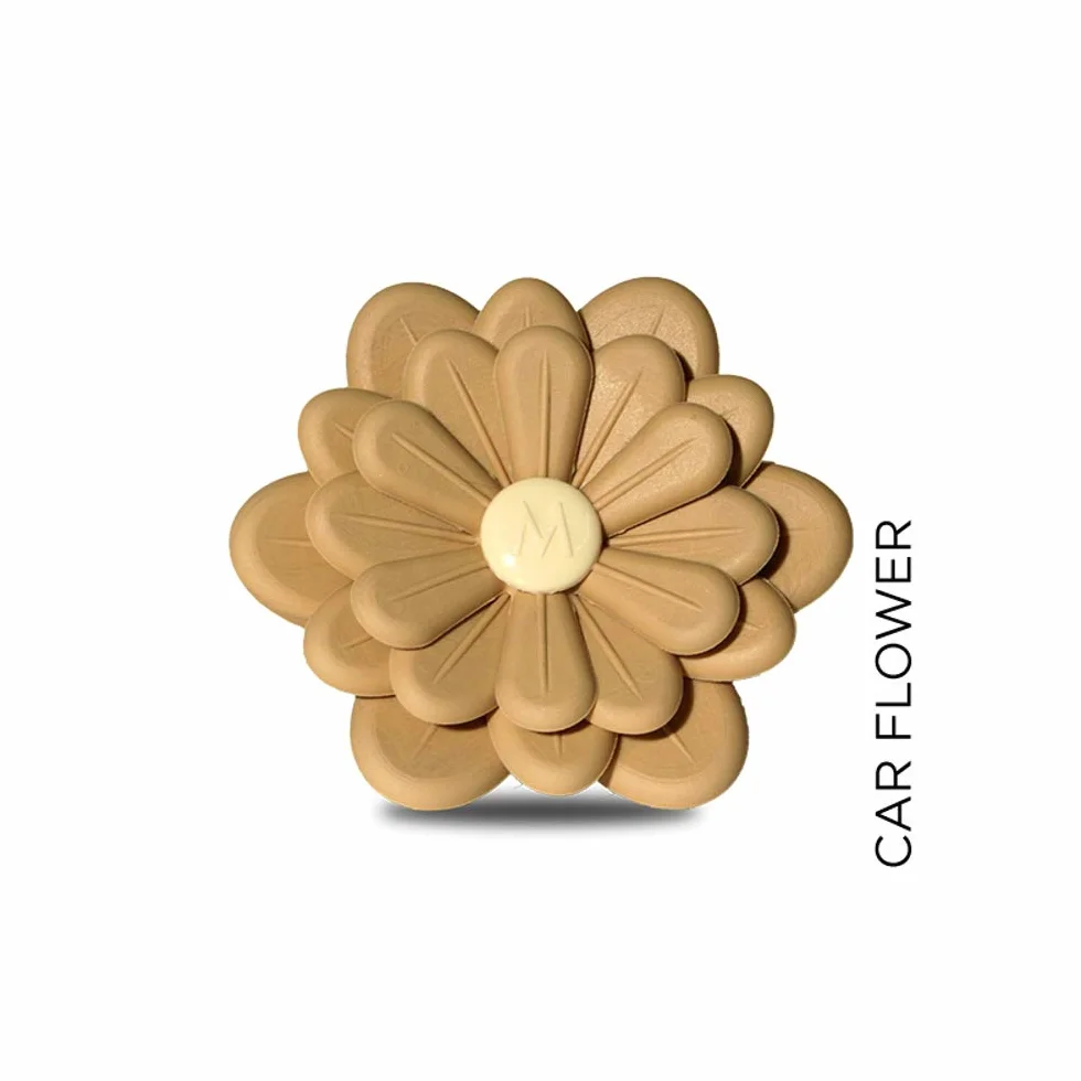 Muhà Car Diffuser Profumatore d'auto 63x22x63 beige vaniglia ambra