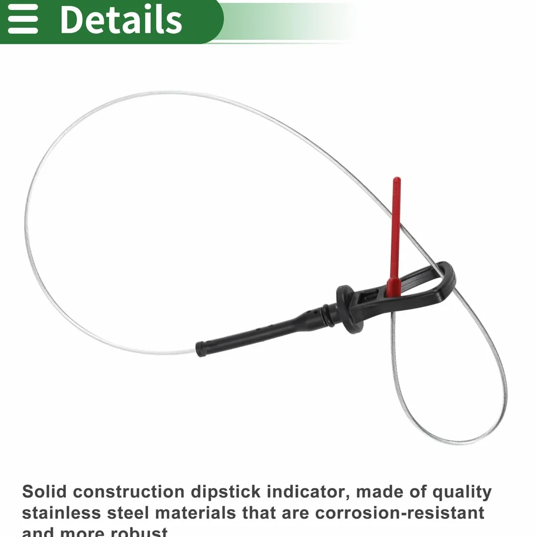 Astina Livello Olio BMW 710mm Dipstick livello olio motore auto 11437600470 - Compatible For Serie 1 3 F20 F21 F30 F31 F80 114i 116i 118i 316i 320i DipStick di livello di manometro