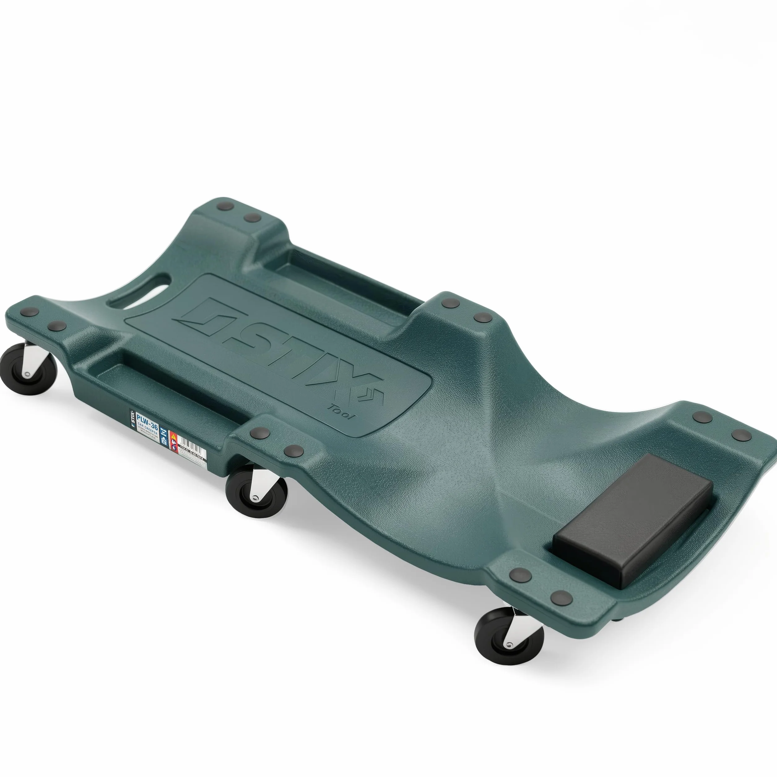 Stix Carrello a rotelle per auto da officina 91 cm 150 kg 6 ruote
