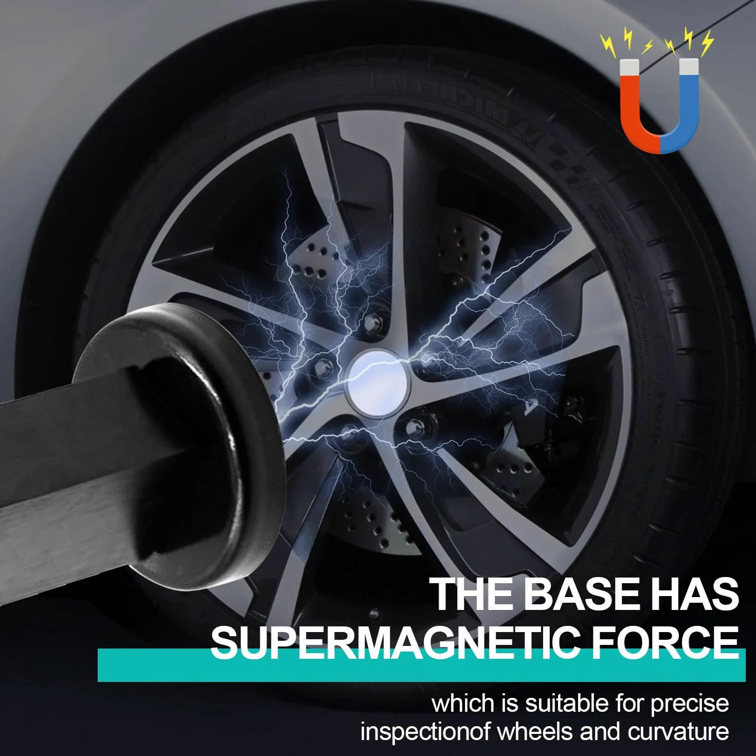 Strumenti Allineamento Ruote Auto, Multifunzionale Misura Magnetico Regolabile, Allineamento Campanatura Camber (1)