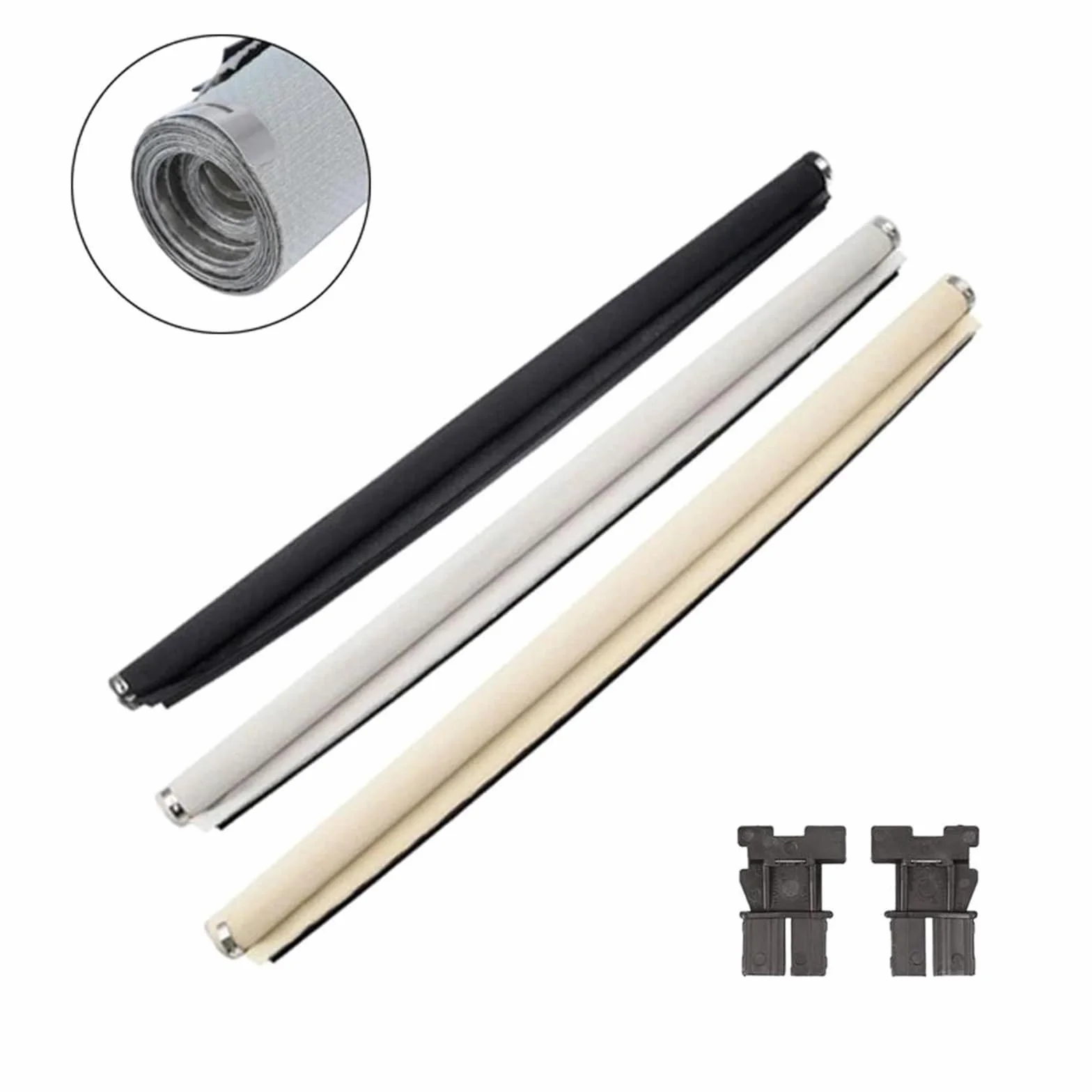 Tendine Parasole Auto per VW Tiguan 2008-2017 1K9877307,Auto Panorama Tetto Apribile Tenda Parasole Pieghevole,B-Black