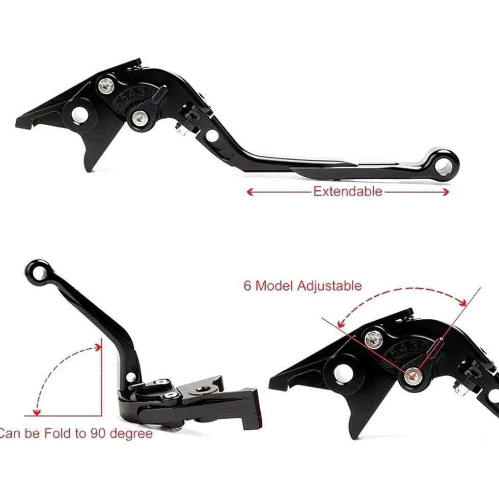 CNC Regolabile Freno Clutch Lever Hornet 750 CB750 2023 2024 2025 Grigio