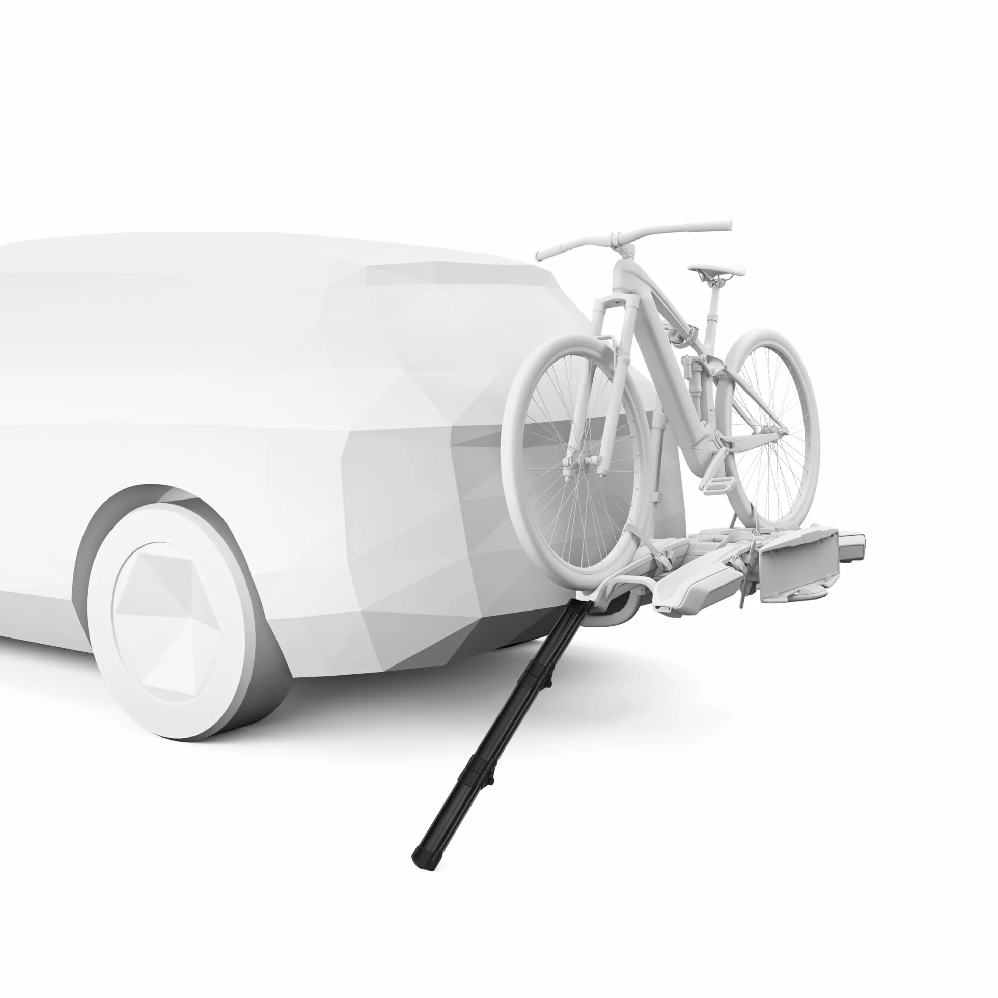Thule Foldable Loading Ramp Portabici Carico Rampa Black, One-Size