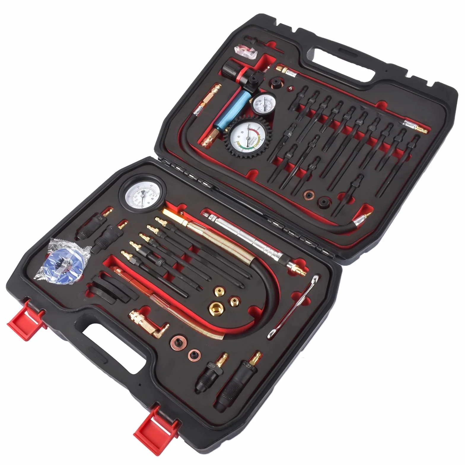 Tester Pressione di Compressione per Benzina e Diesel motori, Dispositivo Motore a benzina, Tester di compressione & tester di perdita di pressione Hopzty