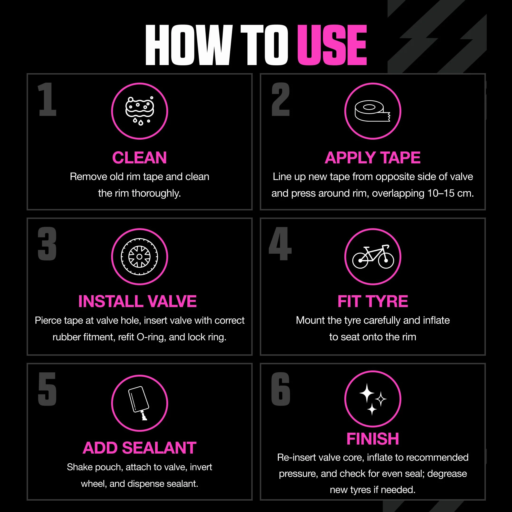 Muc-Off No Puncture Hassle Tubeless Sealant, 1 l - Liquido Tubeless Avanzato con Colorante Tracciante UV - Lattice per Tubeless Sigilla Strappi e Fori Fino a 6 mm