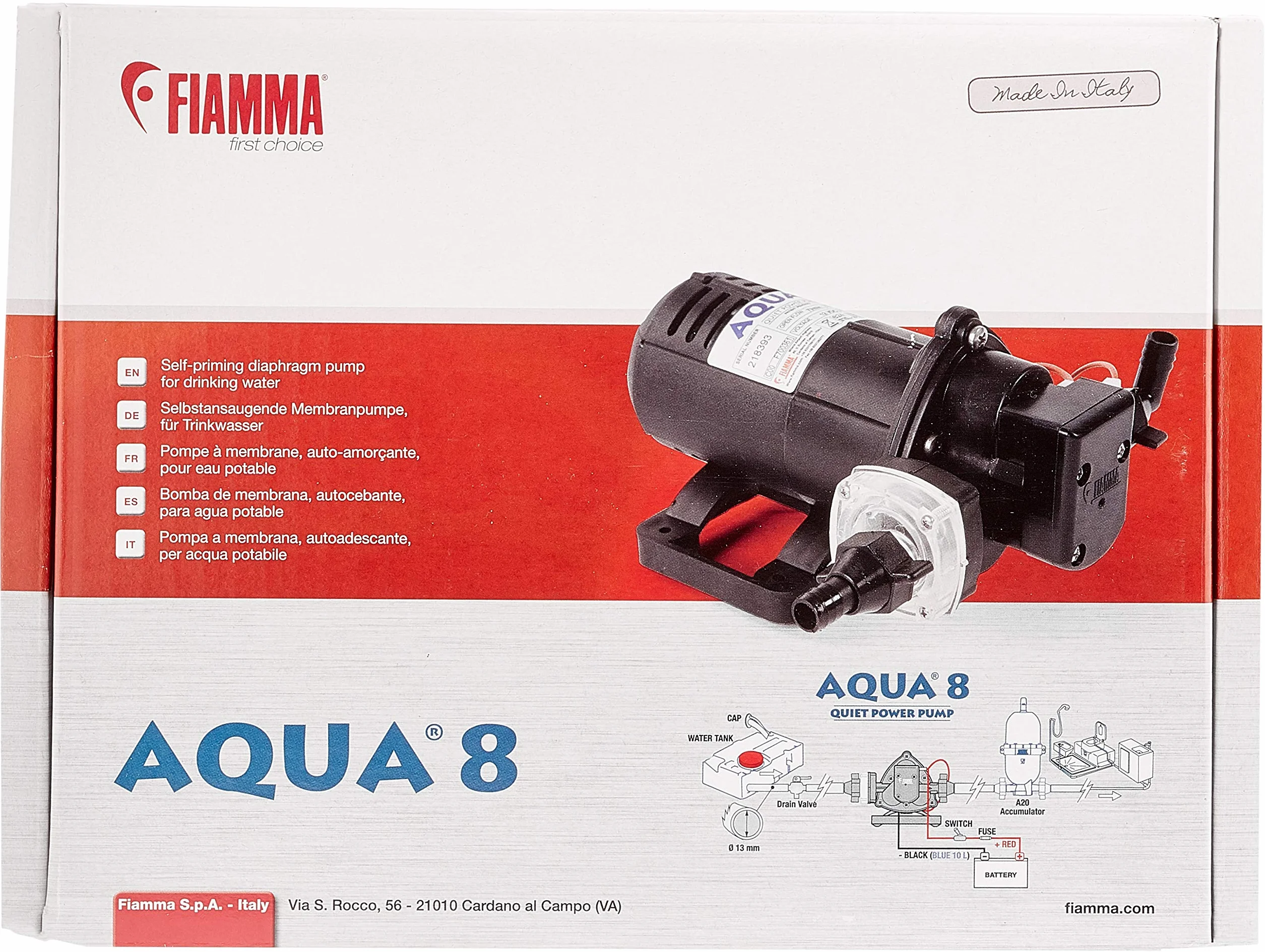 Fiamma 01216C01 Nero 22,5x16x13h cm