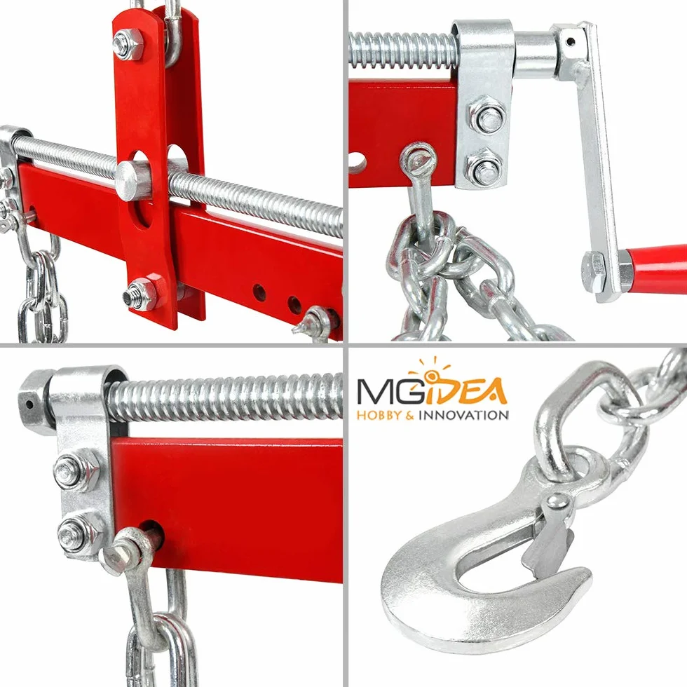 EQUILIBRATORE Sollevatore Motore 900KG BILANCIERE Auto Officina