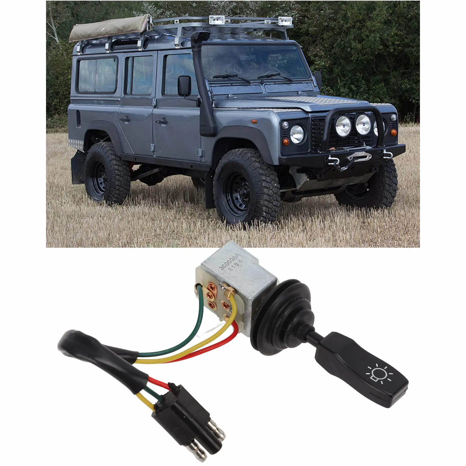 Interruttore della Luce Principale per Defender Up-1996, PRC-3430
