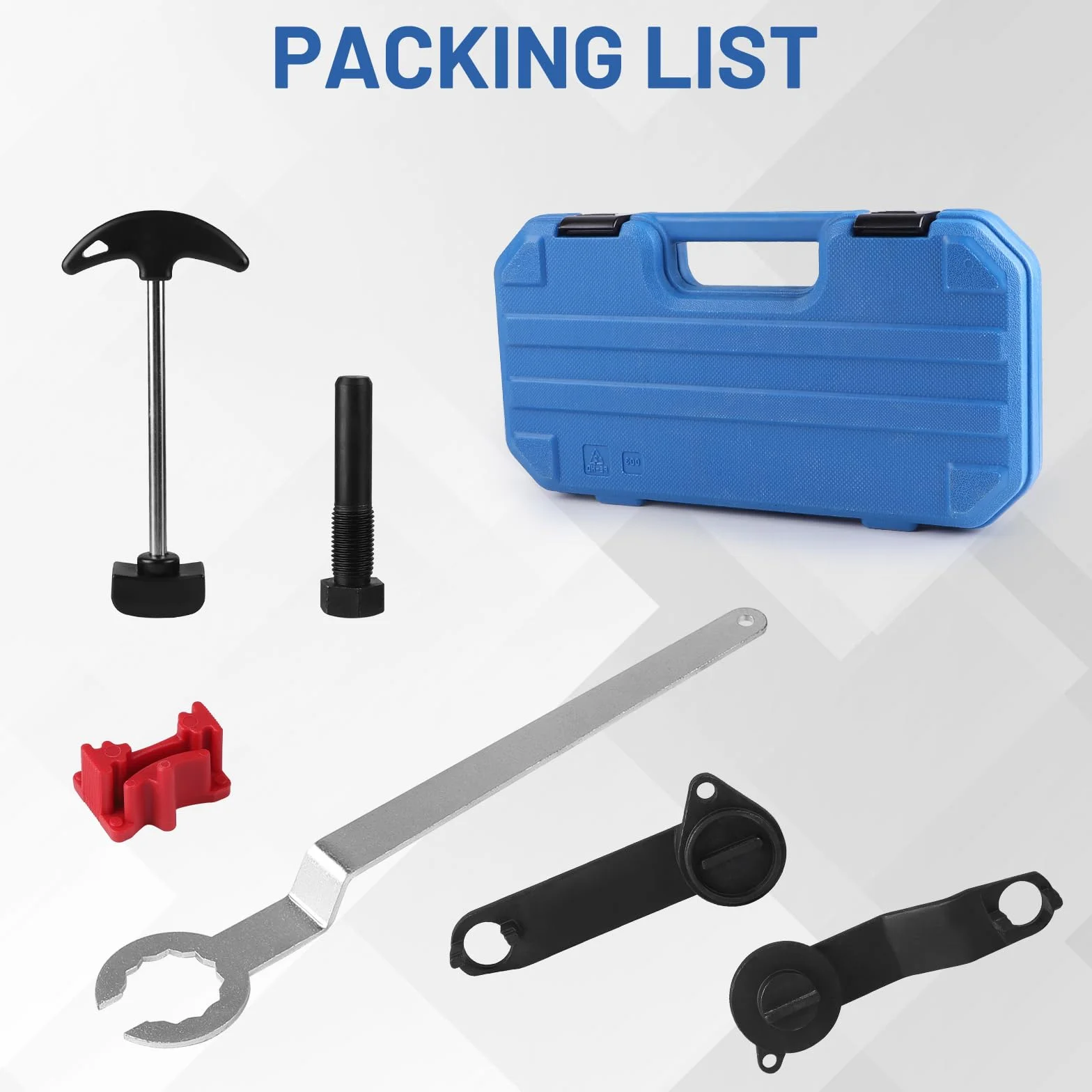 lalago 6pcs Strumento per Regolazione del Motore, Motori Cinghia Dentata per Alberi a Camme, Attrezzo Messa in Fase Compatibile con VW/A3, per VAG EA211 Serie 1.2L 1.4L 1.4T 1.5T 1.6L FSI TSI TFSI