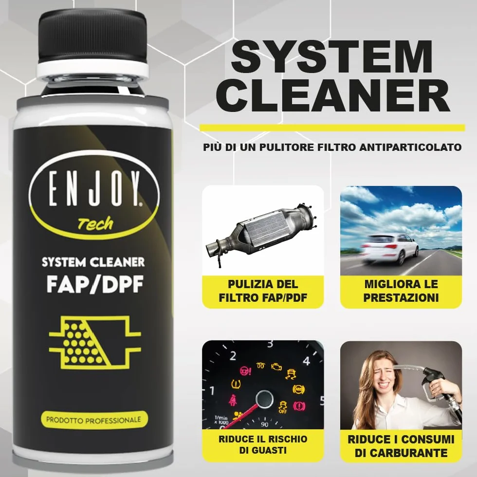 ENJOY TECH Additivo Diesel System Cleaner FAP/Dpf 250ML
