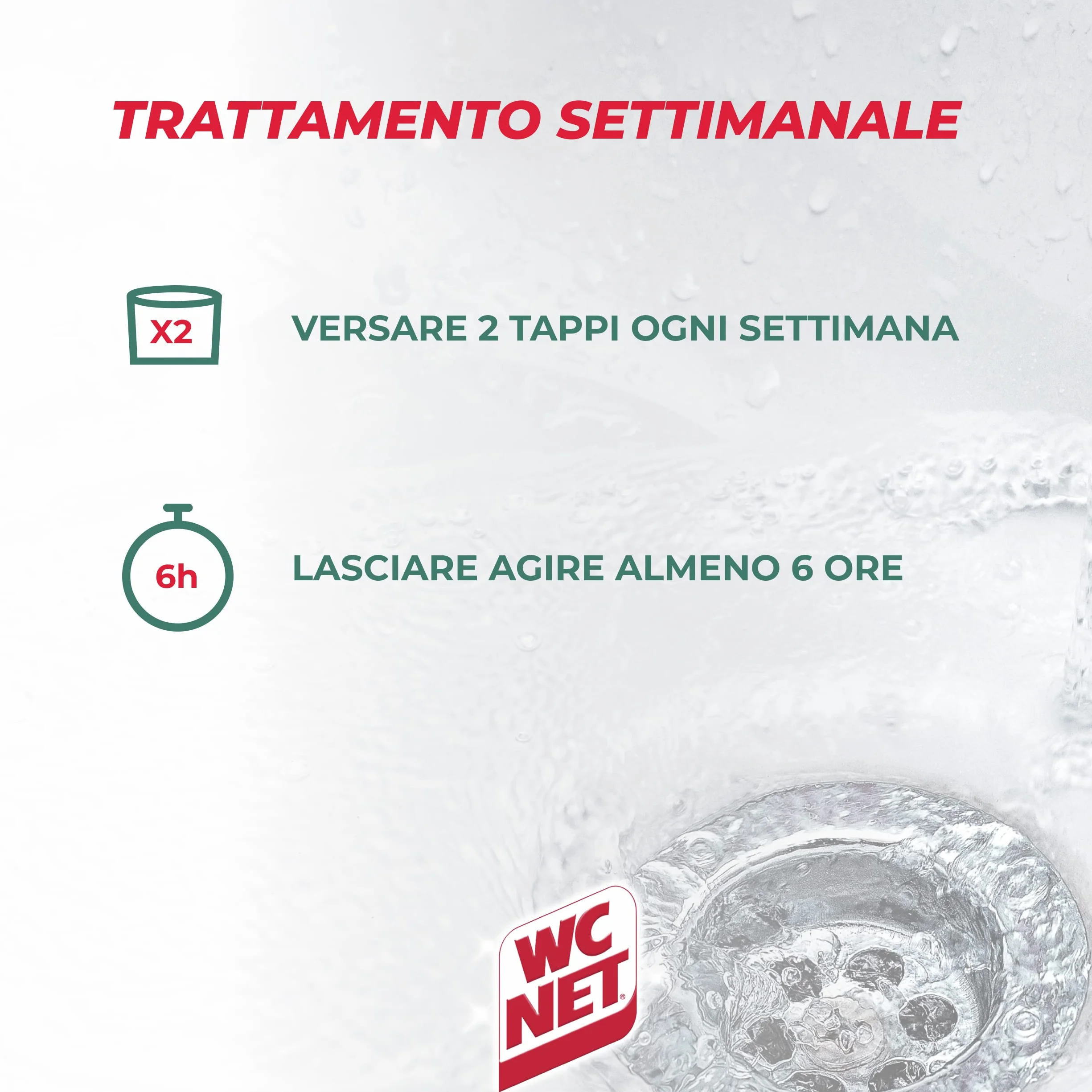 Wc Net Professional Trattamento Scarichi Domestici Agenti Biologici 1000 ml