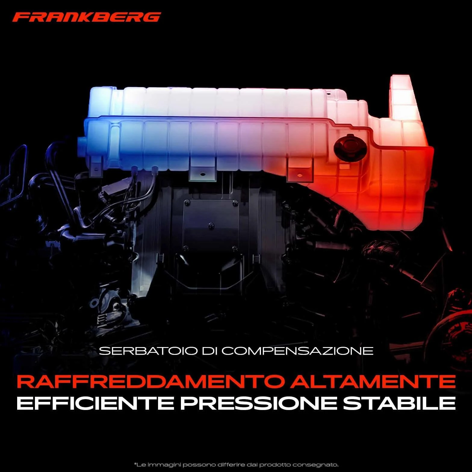 Frankberg Serbatoio di Espansione Refrigerante Intestazione Compatibile con Serie 3 Touring E46 2.0L Serie 3 E46 1.9L Serie 3 E46 2.0L Serie 3 Touring E46 1.9L X5 E53 3.0L Replace# 17137787040
