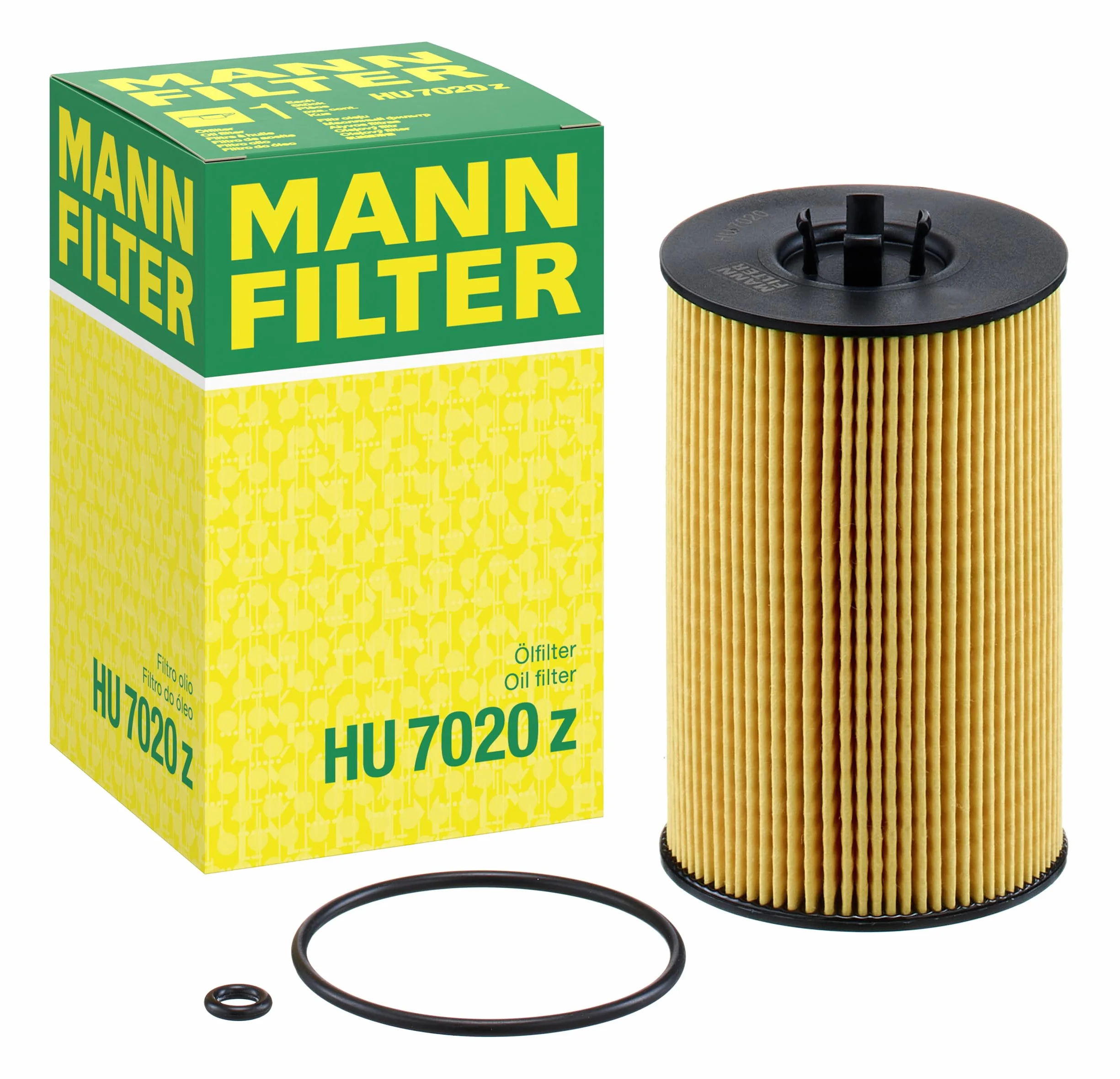 MANN-FILTER HU 7020 z Filtro dell'olio - per Autovetture + veicoli commeriali
