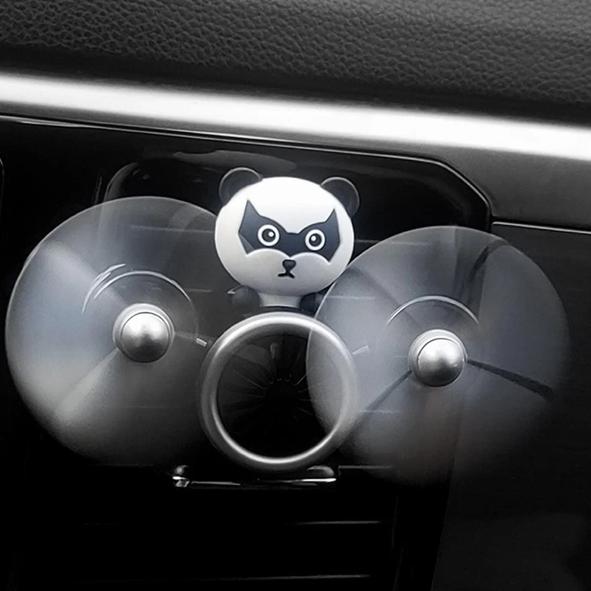 Diffusore Auto Oli Essenziali Forma Pilota Panda Decorazioni Profumo