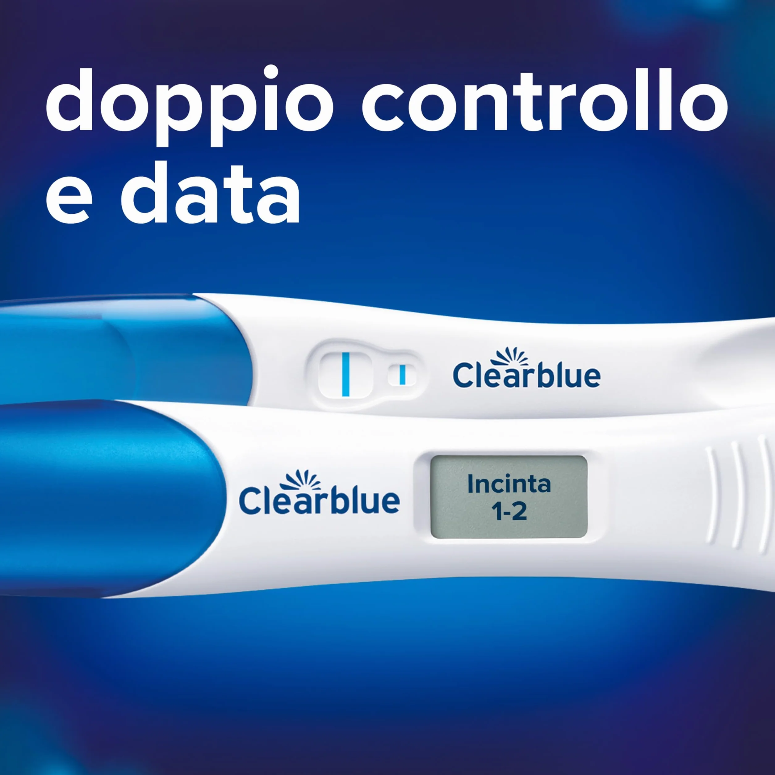 Test di gravidanza Clearblue Ultra Precoce Pacchetto combinato doppio controllo, 2 test, risultati 6 giorni prima