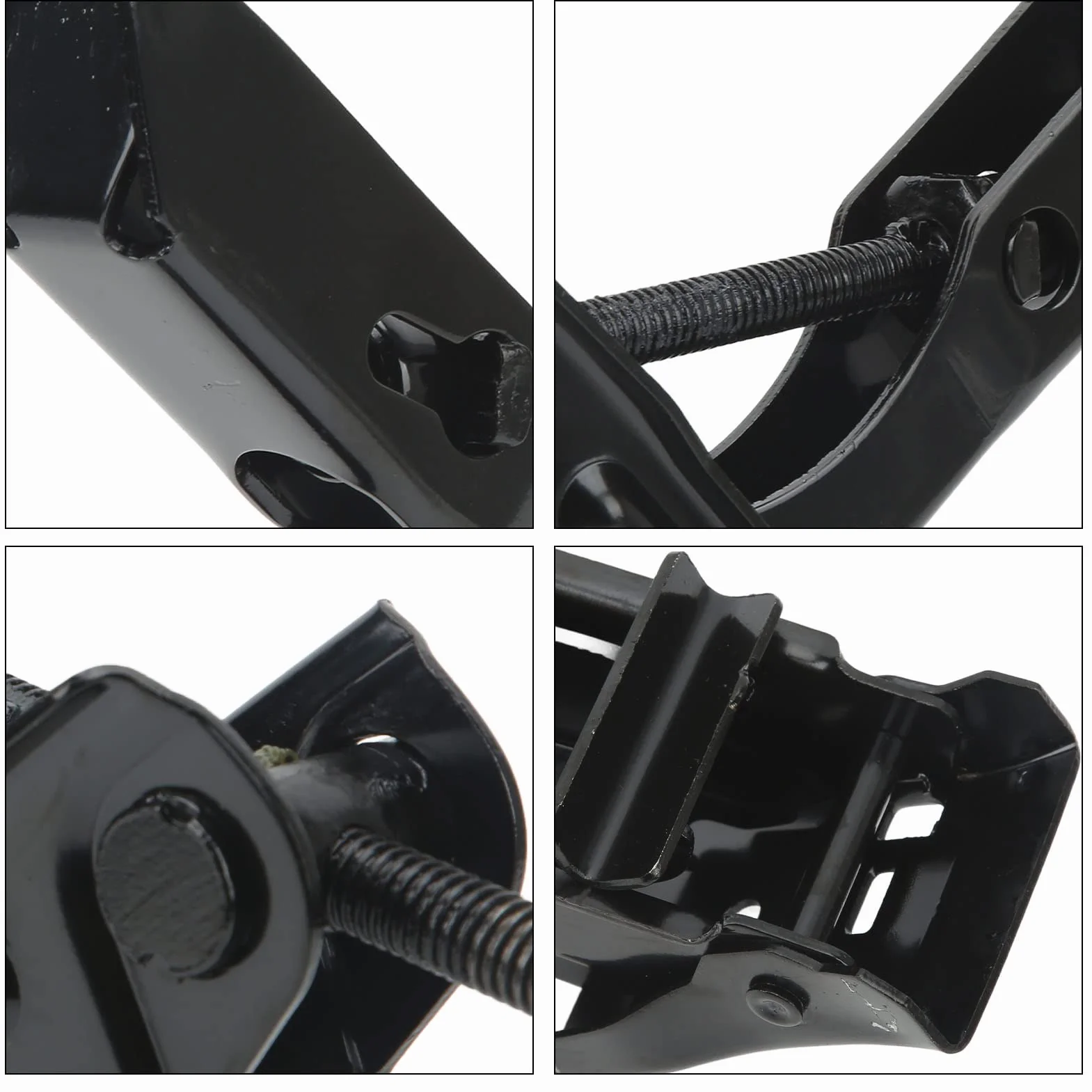 Akozon Manovella Jack Stabilizzatore 1,7 Ton per Sollevamento Pneumatici e Rimorchi