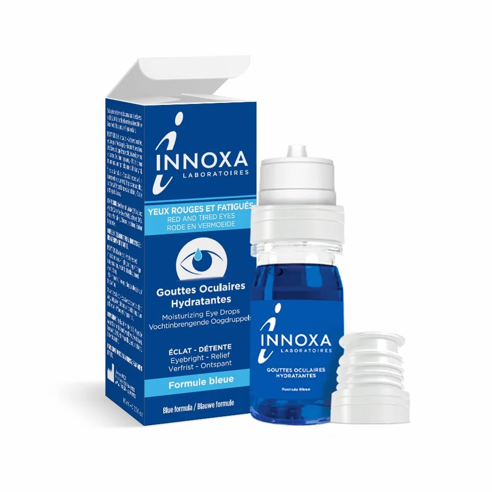 INNOXA Gocce oculari formula blu sbianca occhi rossi idrata rinfresca occhi secchi e stanchi 10 ml