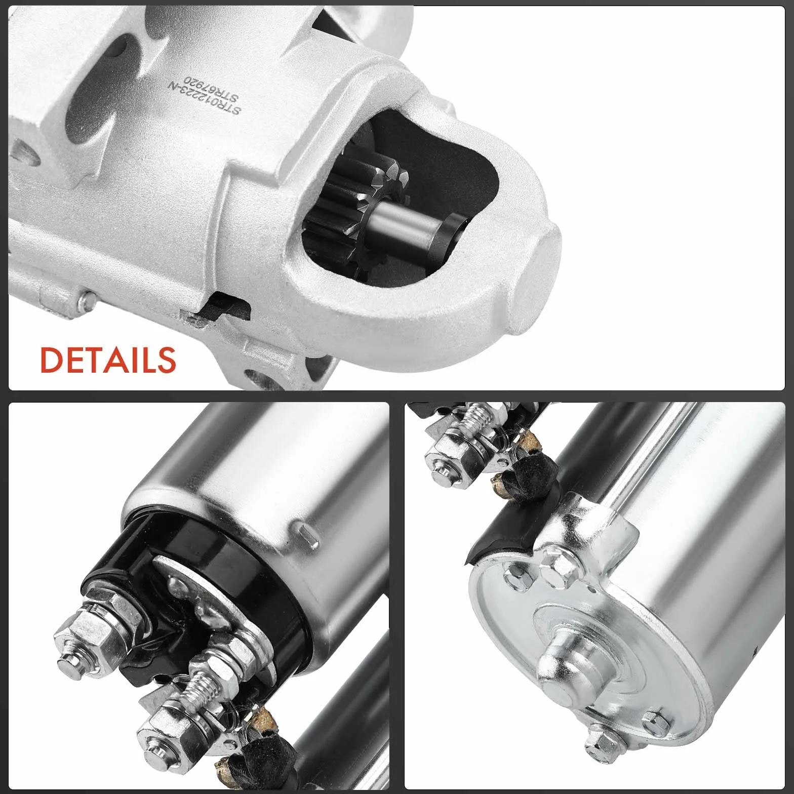 Frankberg Motore di avviamento Auto 1,5 KW/12 V/11 denti Compatibile con Mercruiser Model 3.0/3.0LXPenta 4.3GLPenta 5.0GL Replace# 6792,111786
