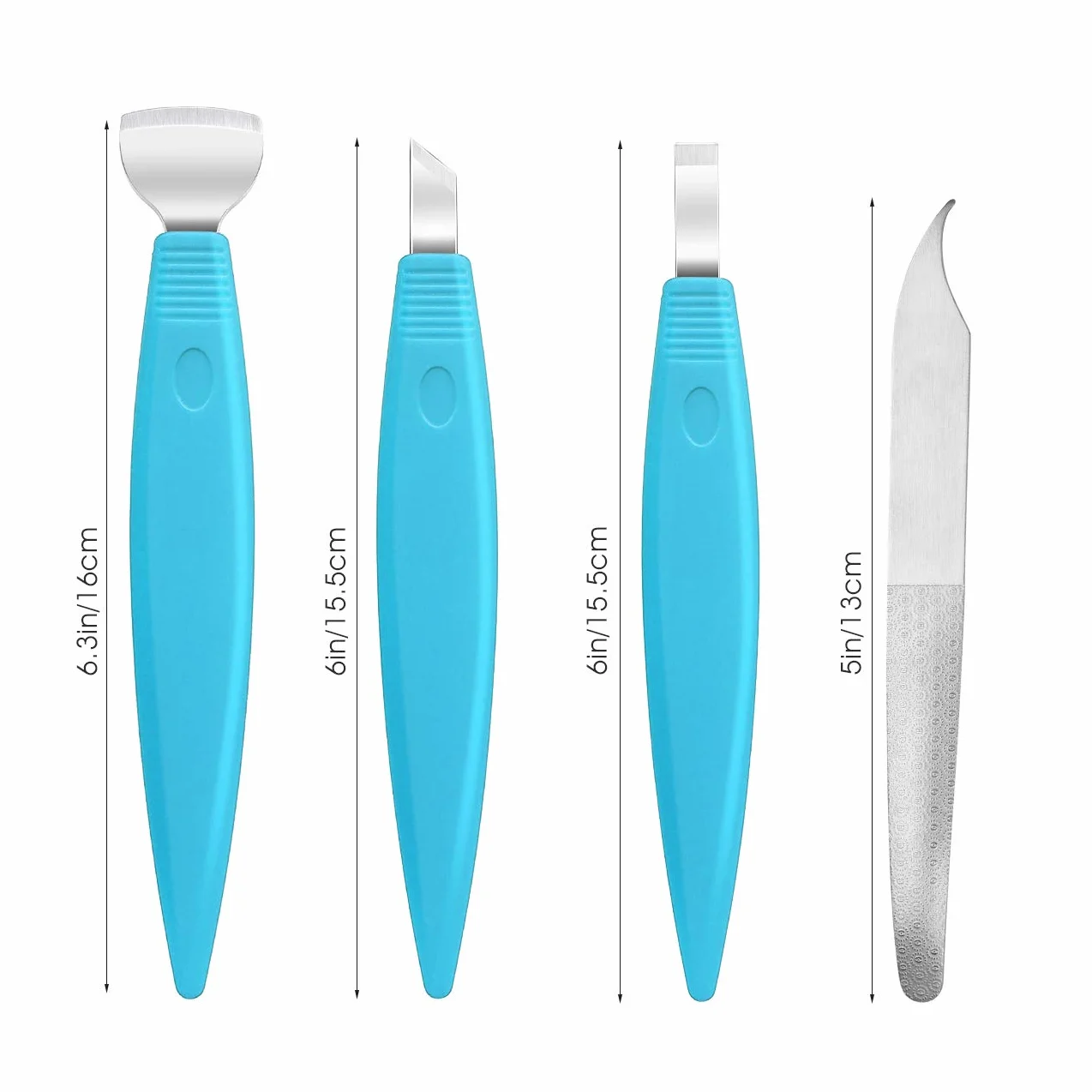 BEZOX Profesjonalny zestaw do pedicure i manicure z etui