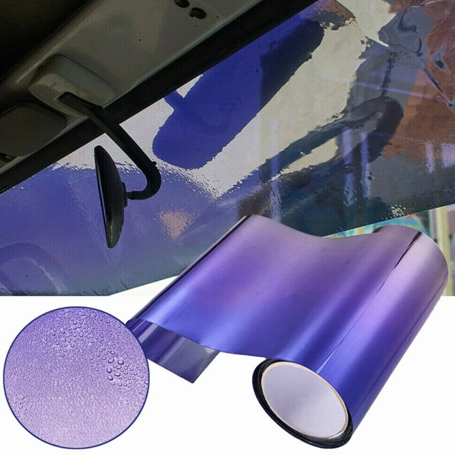 Striscia Parasole Per Auto - Pellicola Di Protezione Solare | Striscia Parasole Per Parabrezza Anteriore Auto | Pellicola Oscurante Per Vetri Automobile | Adesivo Per Parabrezza Per Automobile