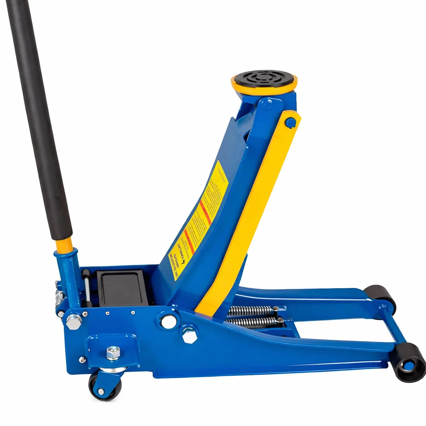 Podnośnik Hydrauliczny 4t BRICOZONE Podwójny Tłok Niski Wózek