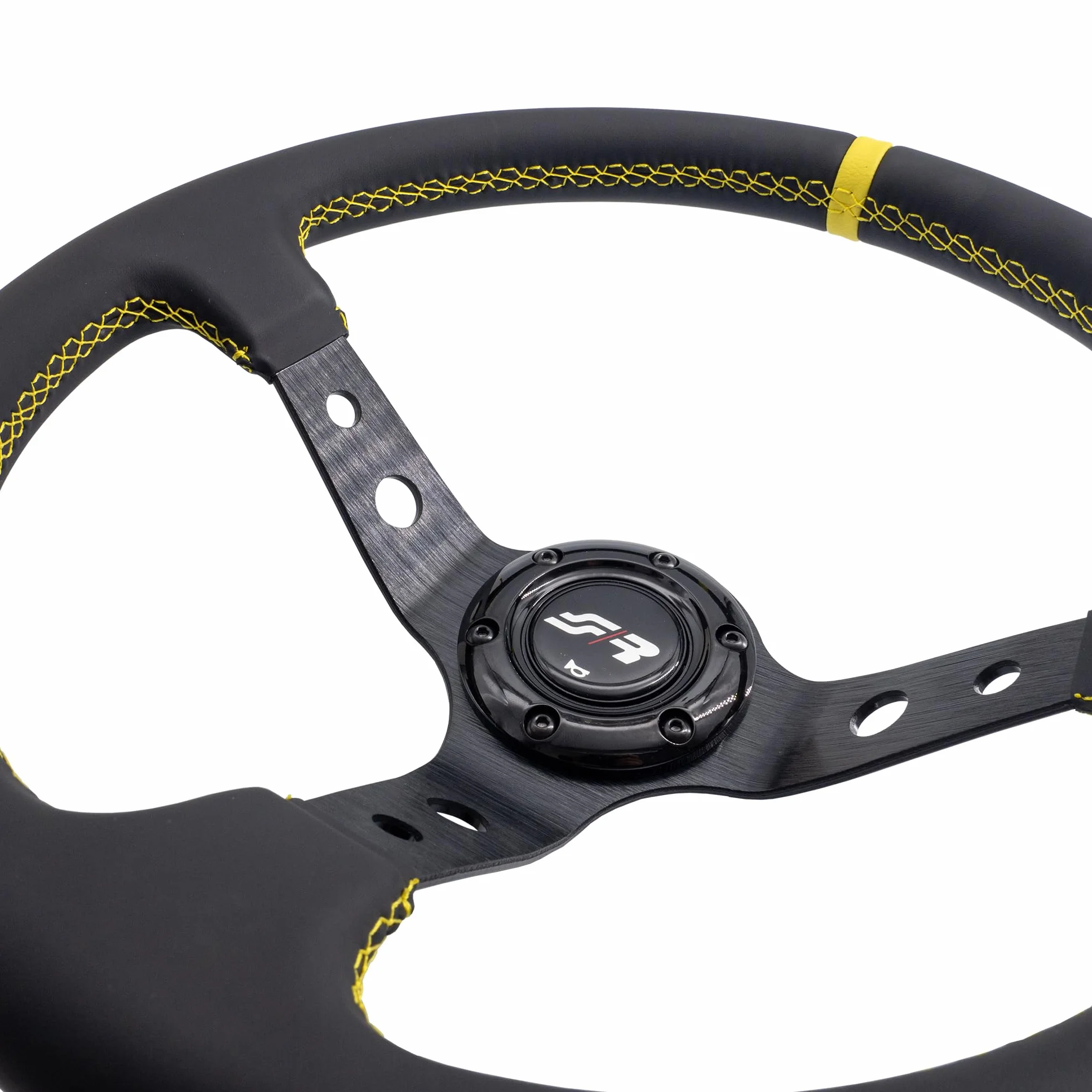 Simoni Racing SPEC Volante Sportivo Speciale Universale, Nero
