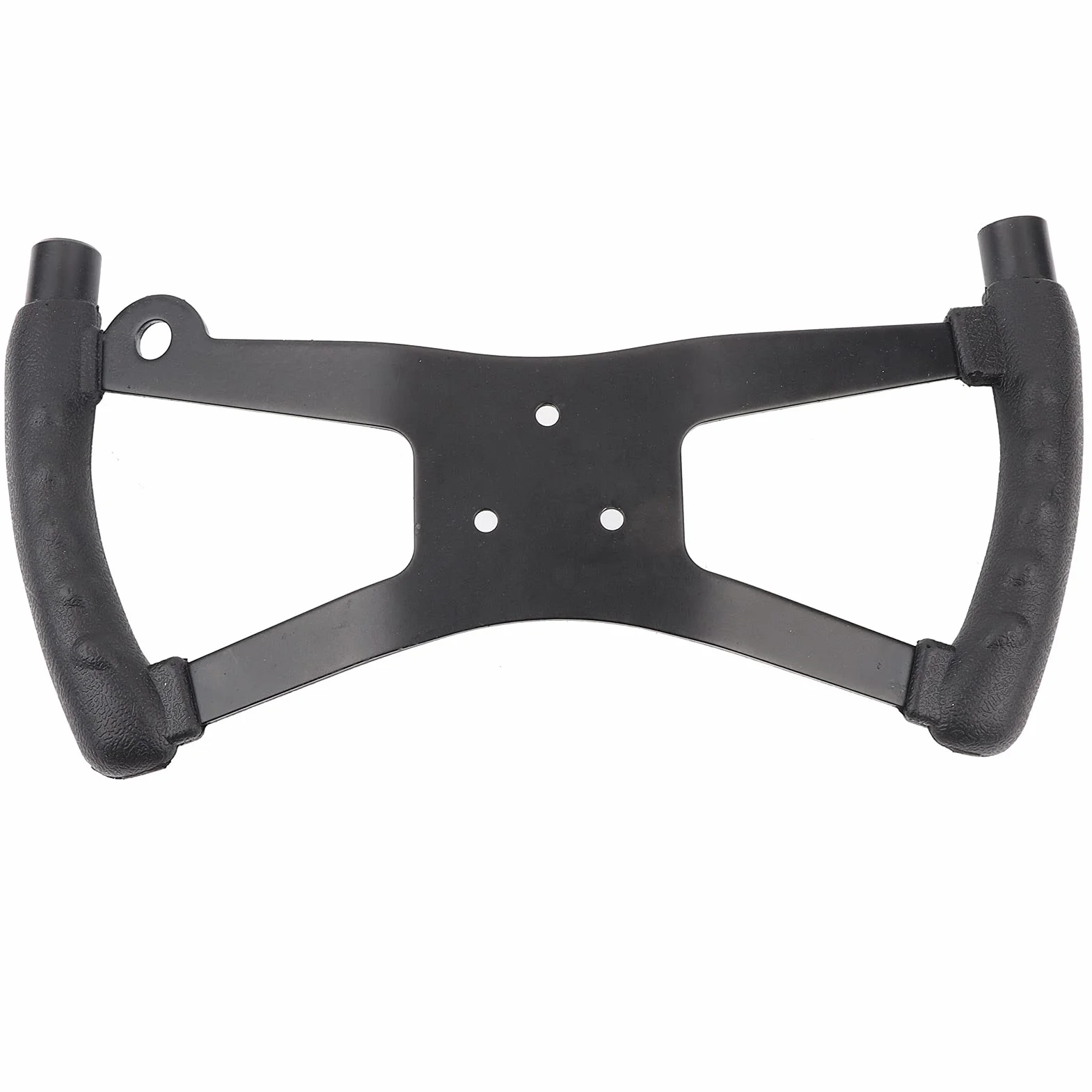 Akozon Volante Stile H per Racing Kart Go Cart Accessorio per la Modifica Dell'auto Nero