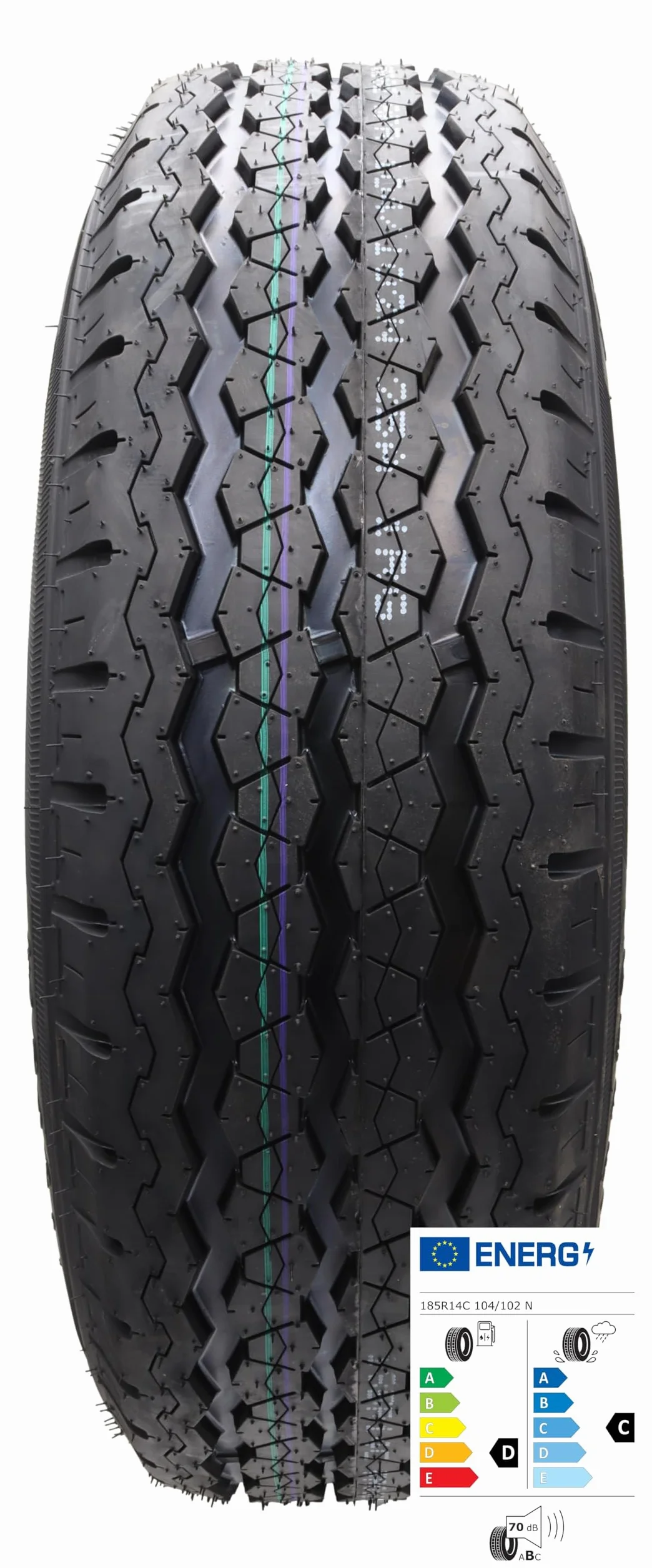 Ruota completa, 185R14C, 112 x 5, 900 kg, ruote da 14", 185/14 R 14 C, per rimorchio e trailer