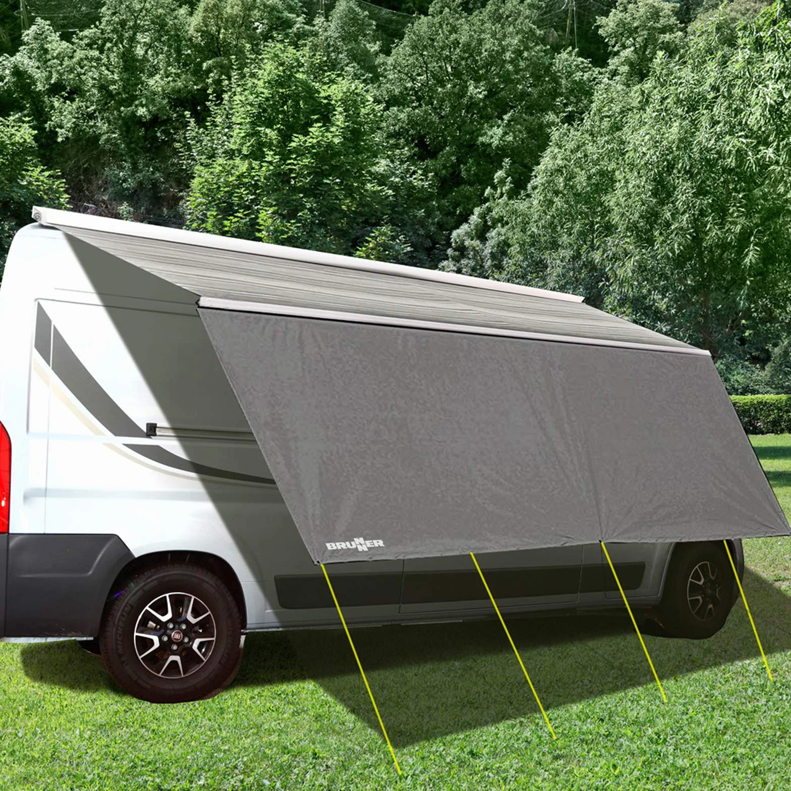 BRUNNER Sunny View Parasole 440 x H 190 cm