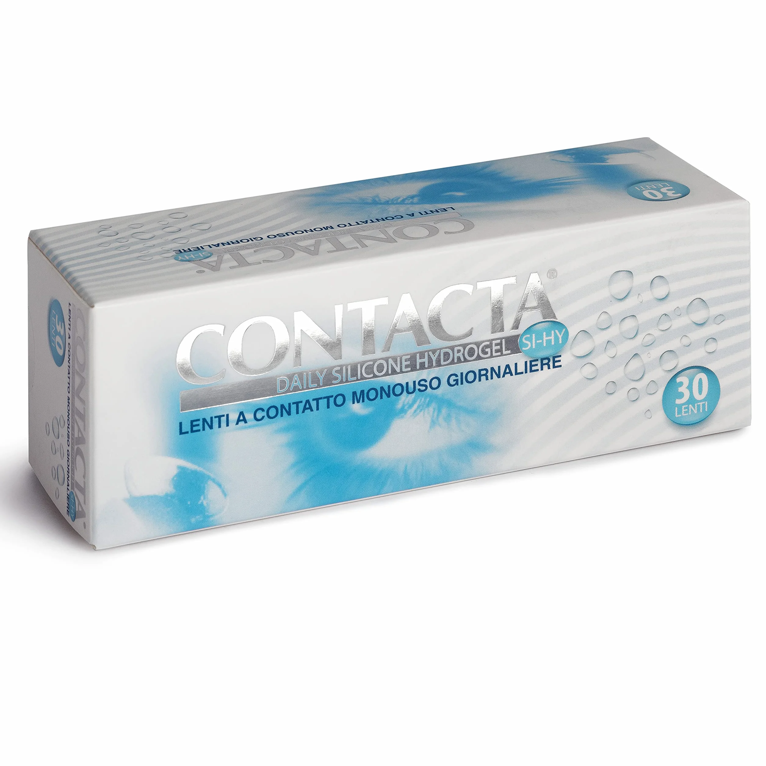 Contacta Daily Silicone Hydrogel 30 Lenti a Contatto Giornaliere Miopia -2,50 Confezione 30 Lenti Monouso
